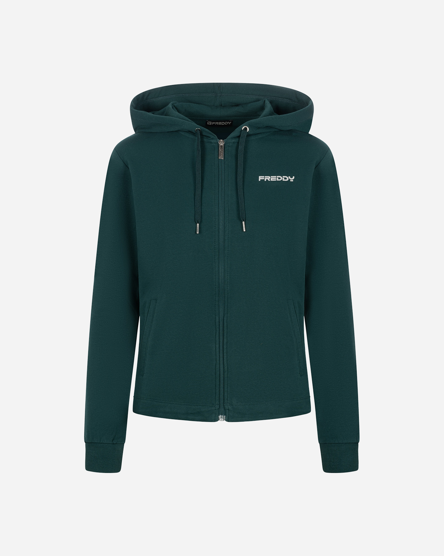 Felpa FREDDY SMALL LOGO OLOGRAFICO W - Verde - 0 | Cisalfa Sport