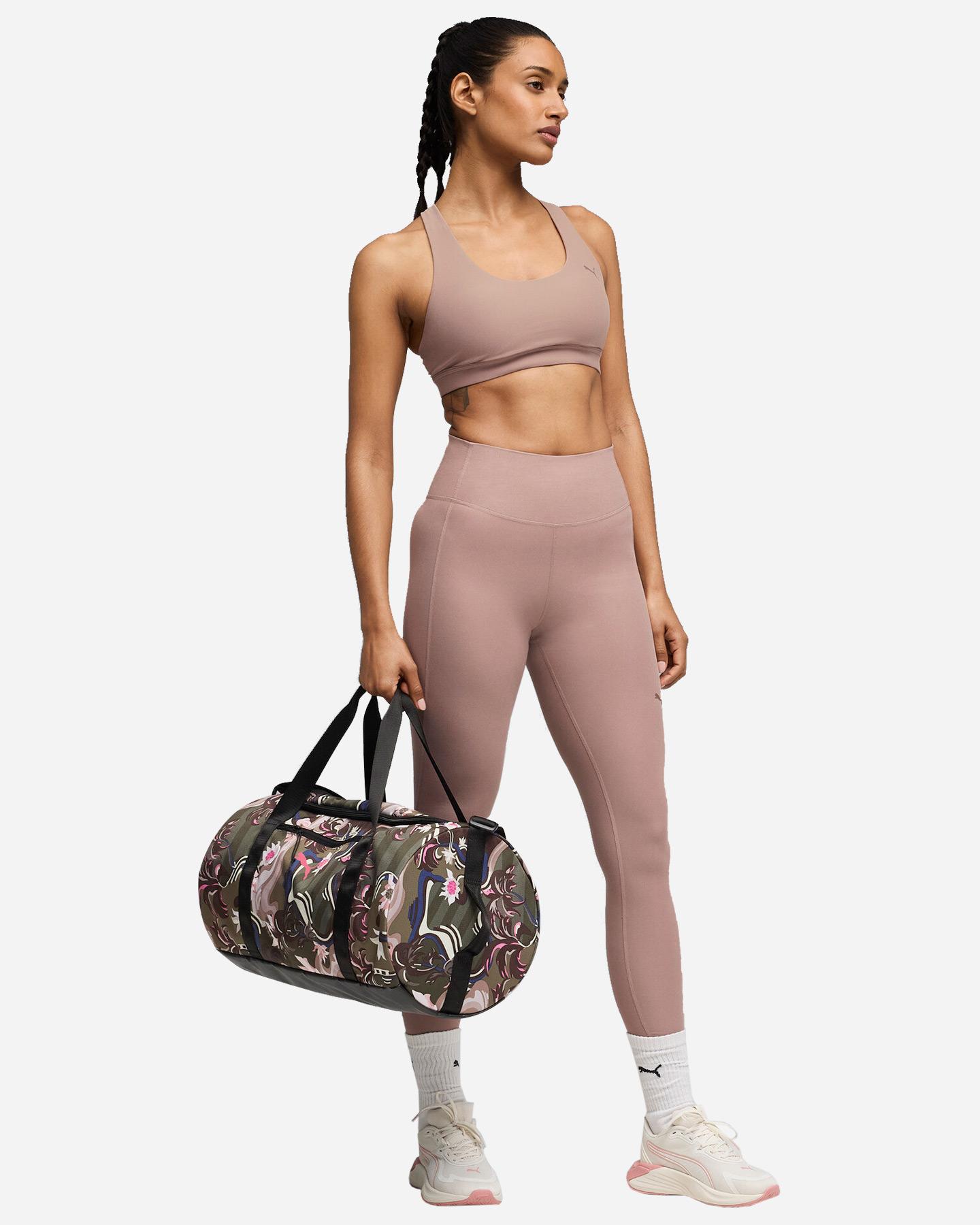 Bra training PUMA CLOUDSPUN W - Beige - 2 | Cisalfa Sport