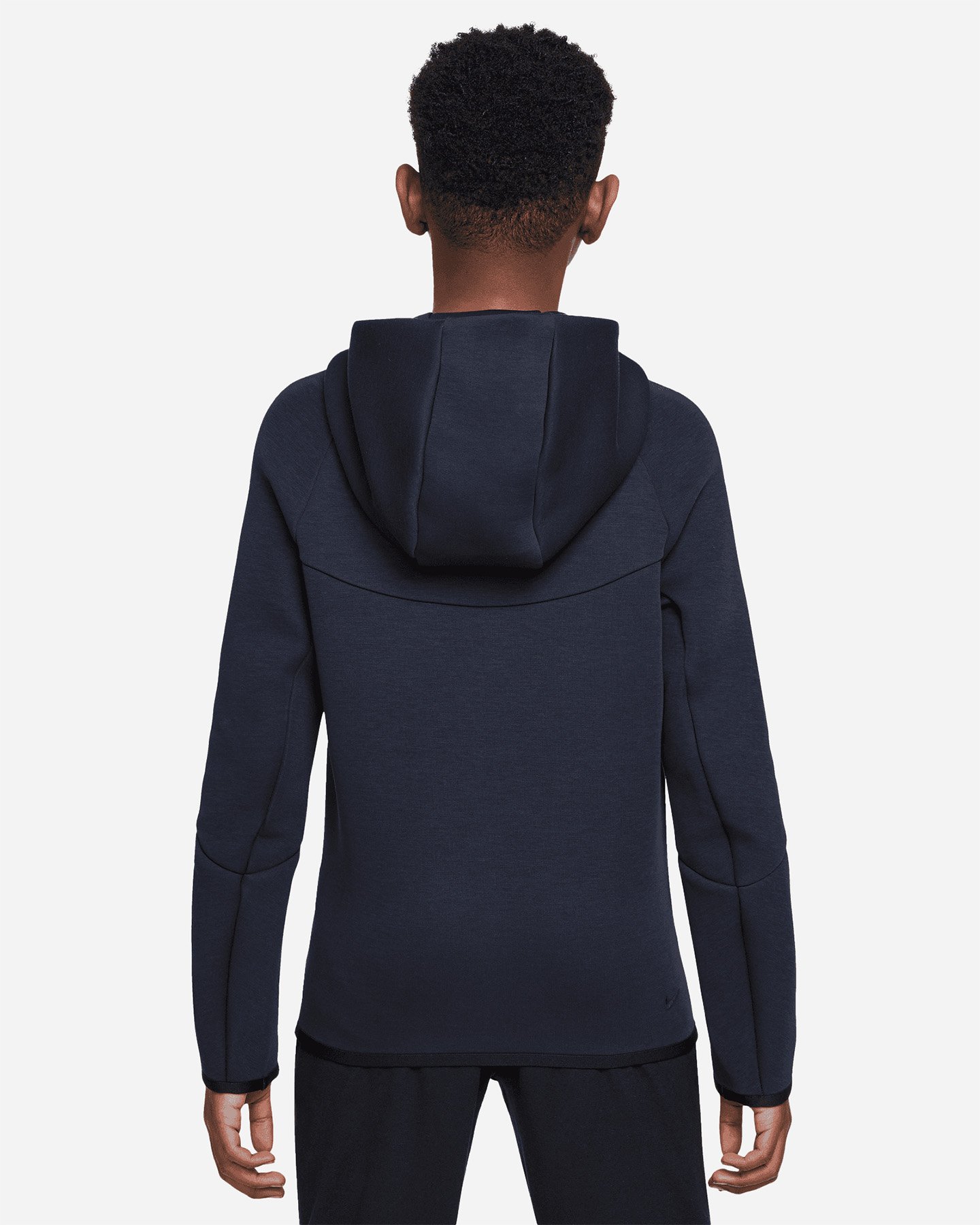 Felpa NIKE TECH FLEECE 3 JR - Blu Navy - 1 | Cisalfa Sport