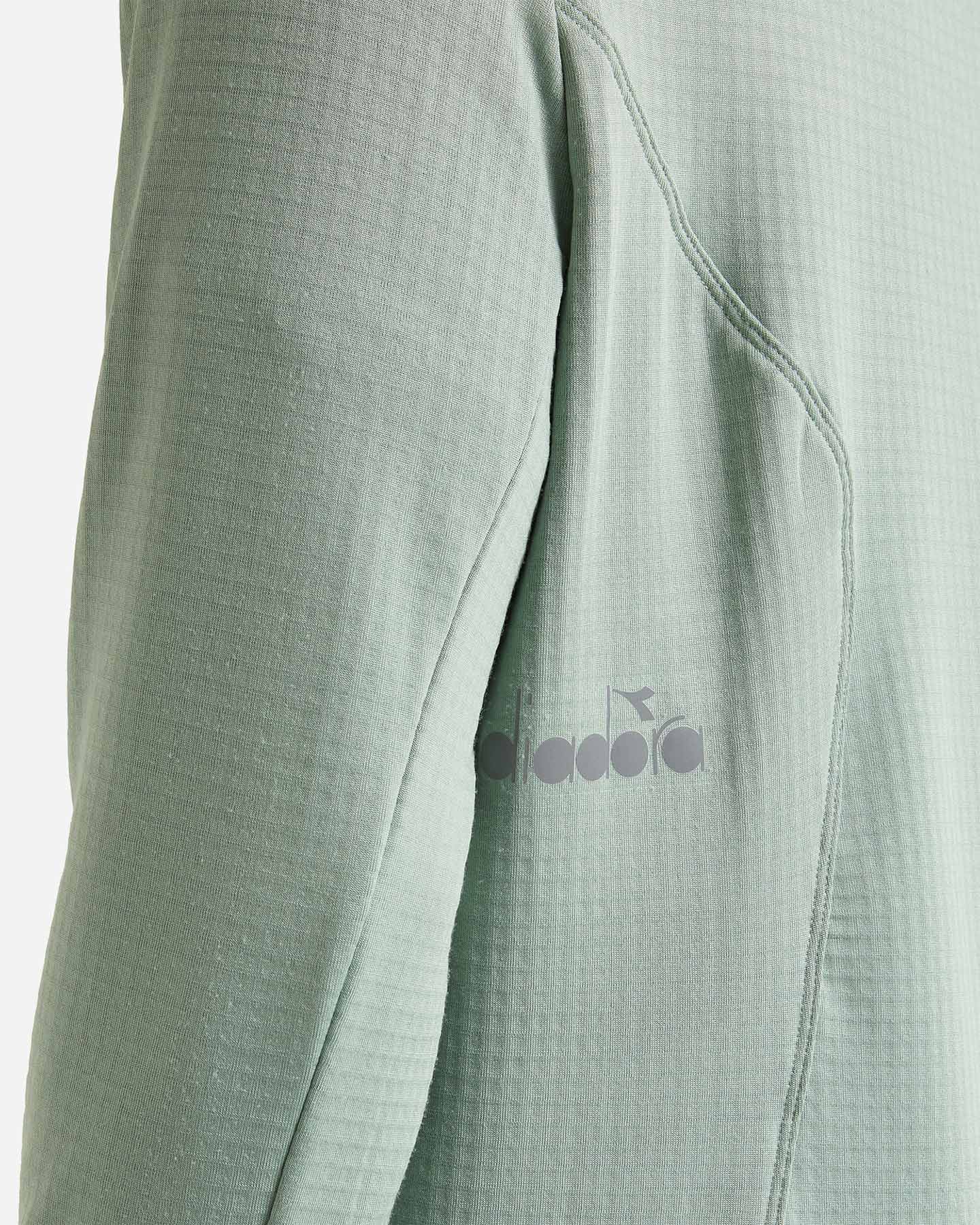 Maglia running DIADORA WINTER PROTECTION M - Verde - 4 | Cisalfa Sport
