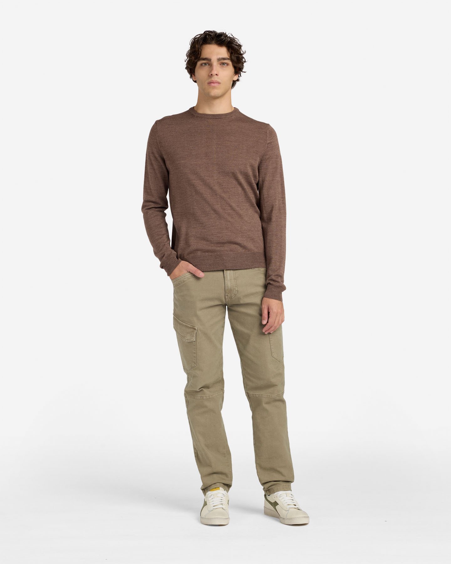 Maglione DACK'S ESSENTIAL M - Marrone - 4 | Cisalfa Sport