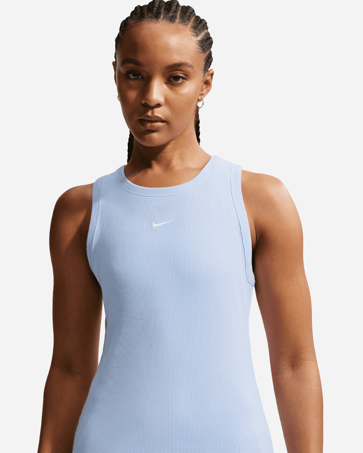 Canotta NIKE COSTINA SMALL LOGO W - Azzurro - 3 | Cisalfa Sport