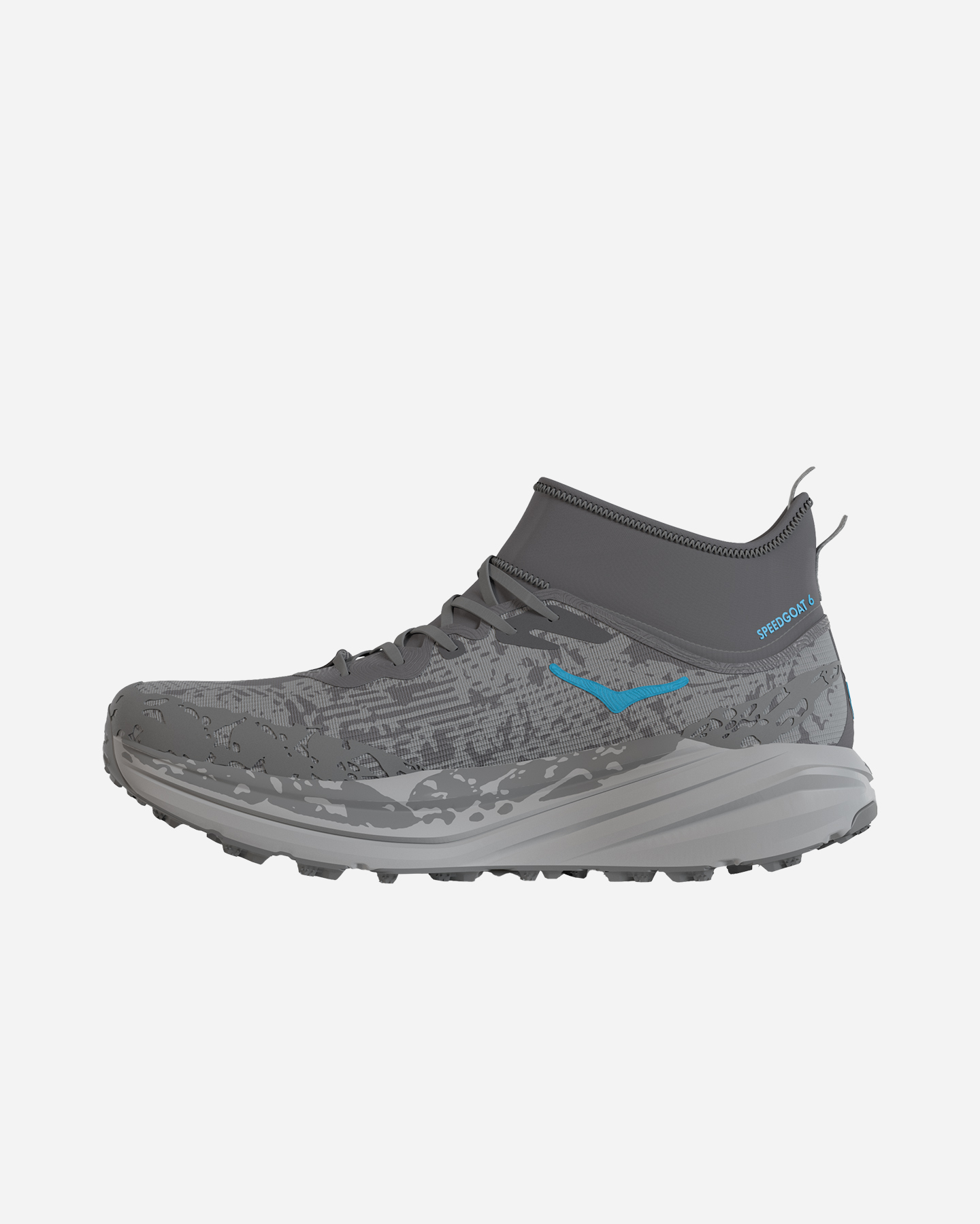 Scarpe trail HOKA SPEEDGOAT 6 MID GTX M - Grigio - 5 | Cisalfa Sport