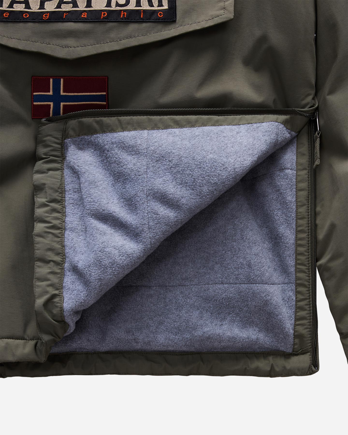 Giubbotto NAPAPIJRI ANORAK RAINFOREST M - Verde - 2 | Cisalfa Sport