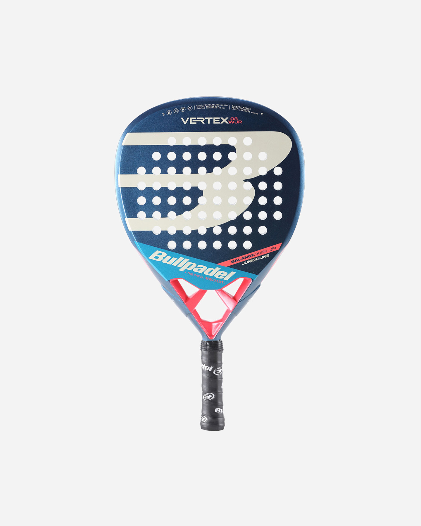 Racchetta padel principiante BULLPADEL VERTEX PADEL JR - Color mix - 0 | Cisalfa Sport