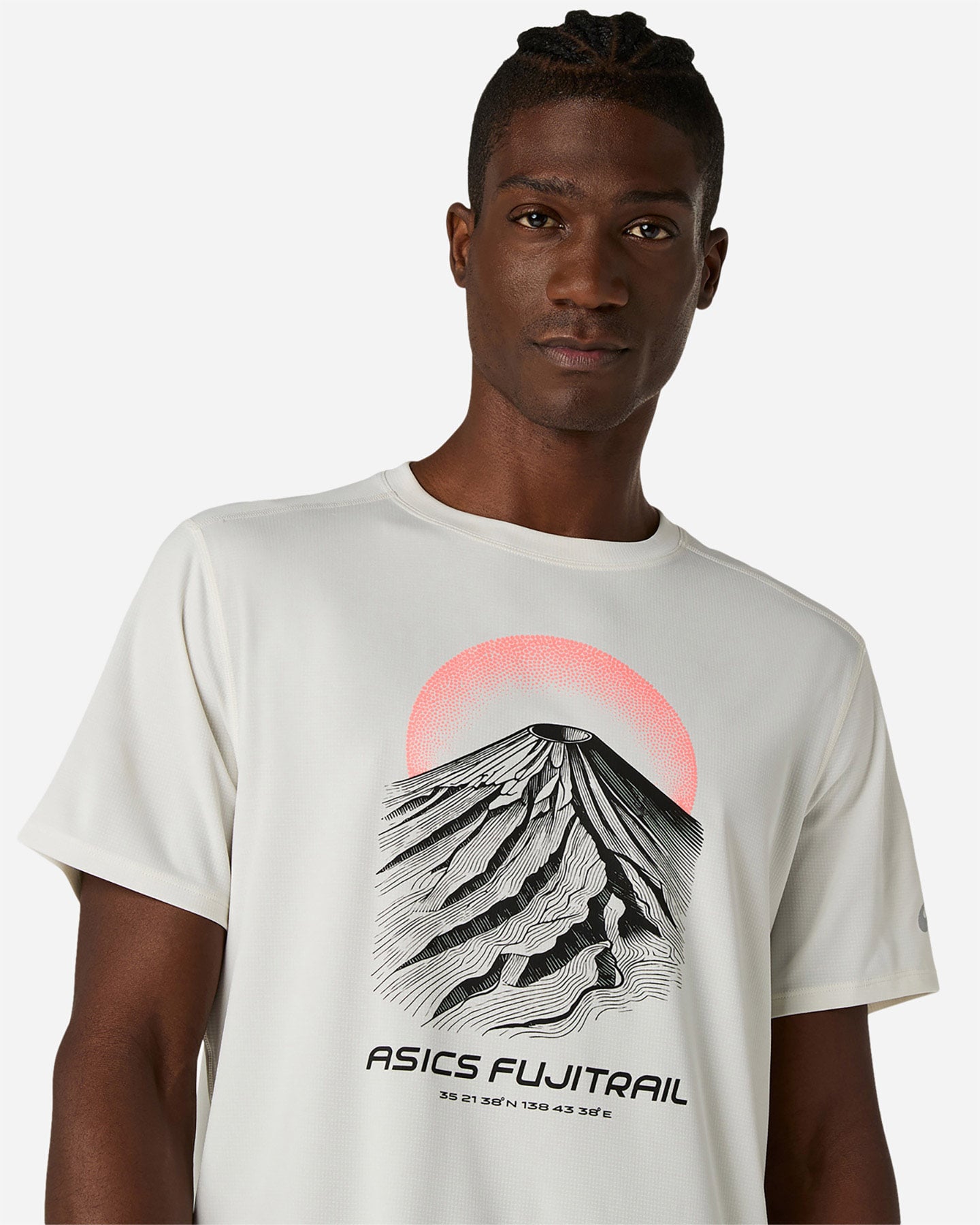 T-shirt running ASICS FUJITRAIL M - Giallo - 4 | Cisalfa Sport