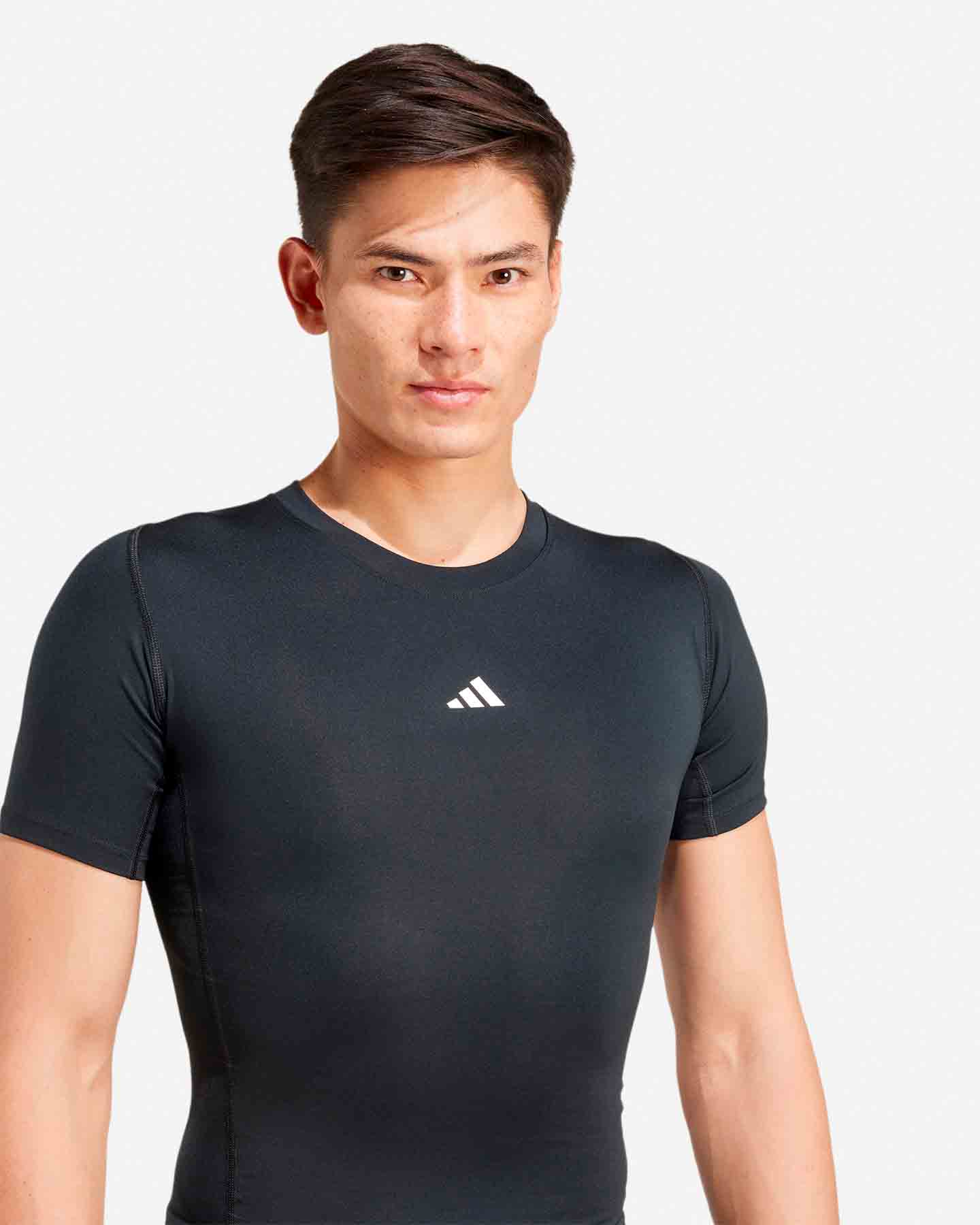 T-shirt training ADIDAS TECHFIT COMPRESSION M - Nero - 4 | Cisalfa Sport