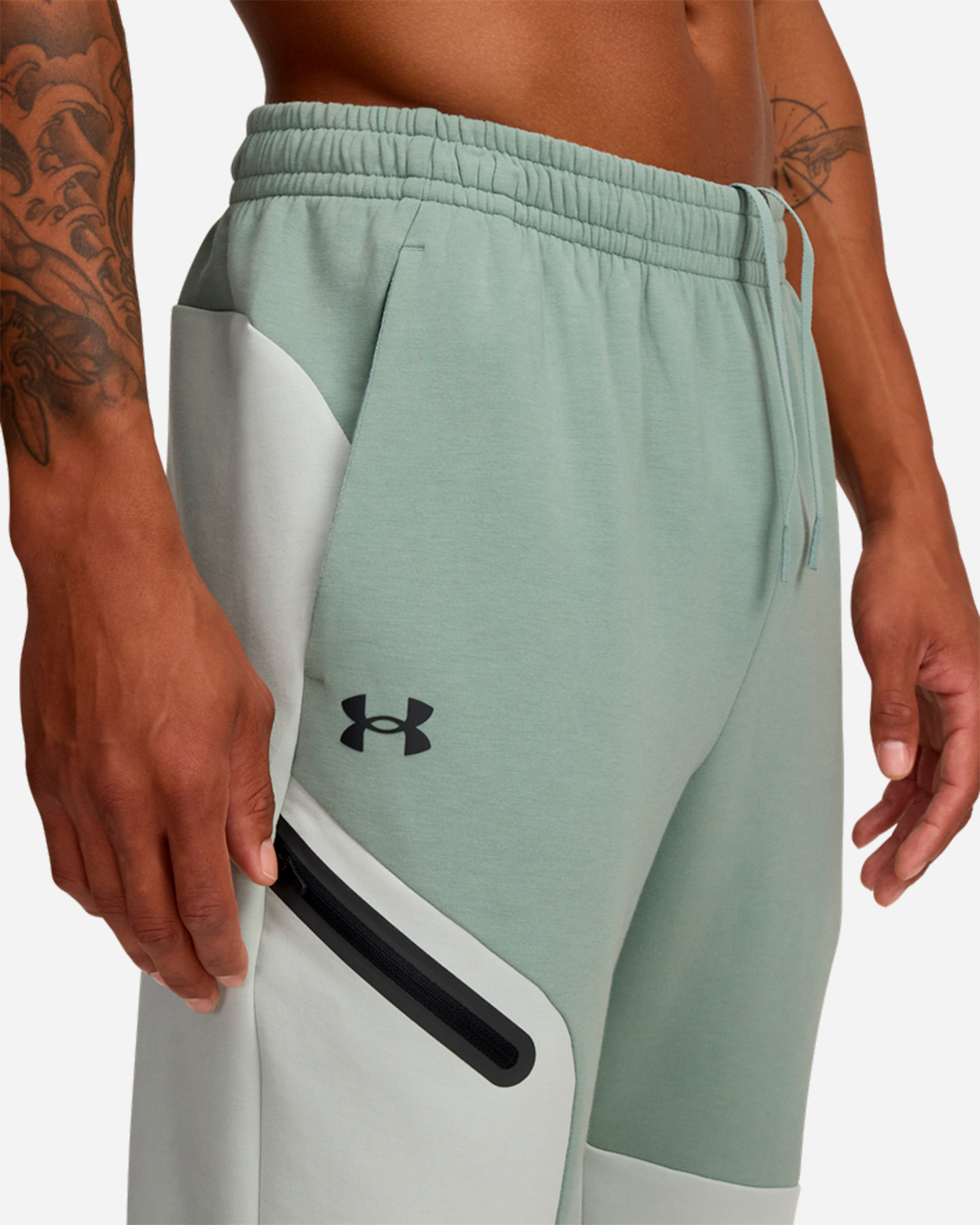 Pantalone UNDER ARMOUR UNSTOPPABLE M - Verde - 3 | Cisalfa Sport