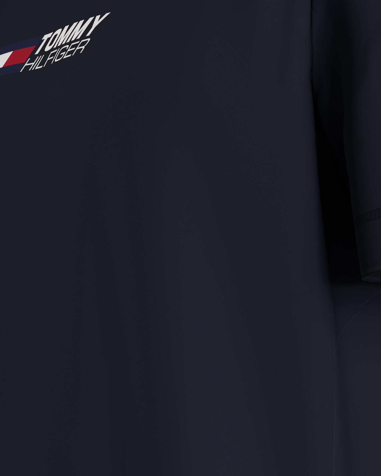 T-shirt TOMMY HILFIGER ESSENTIAL LOGO M - Blu - 4 | Cisalfa Sport