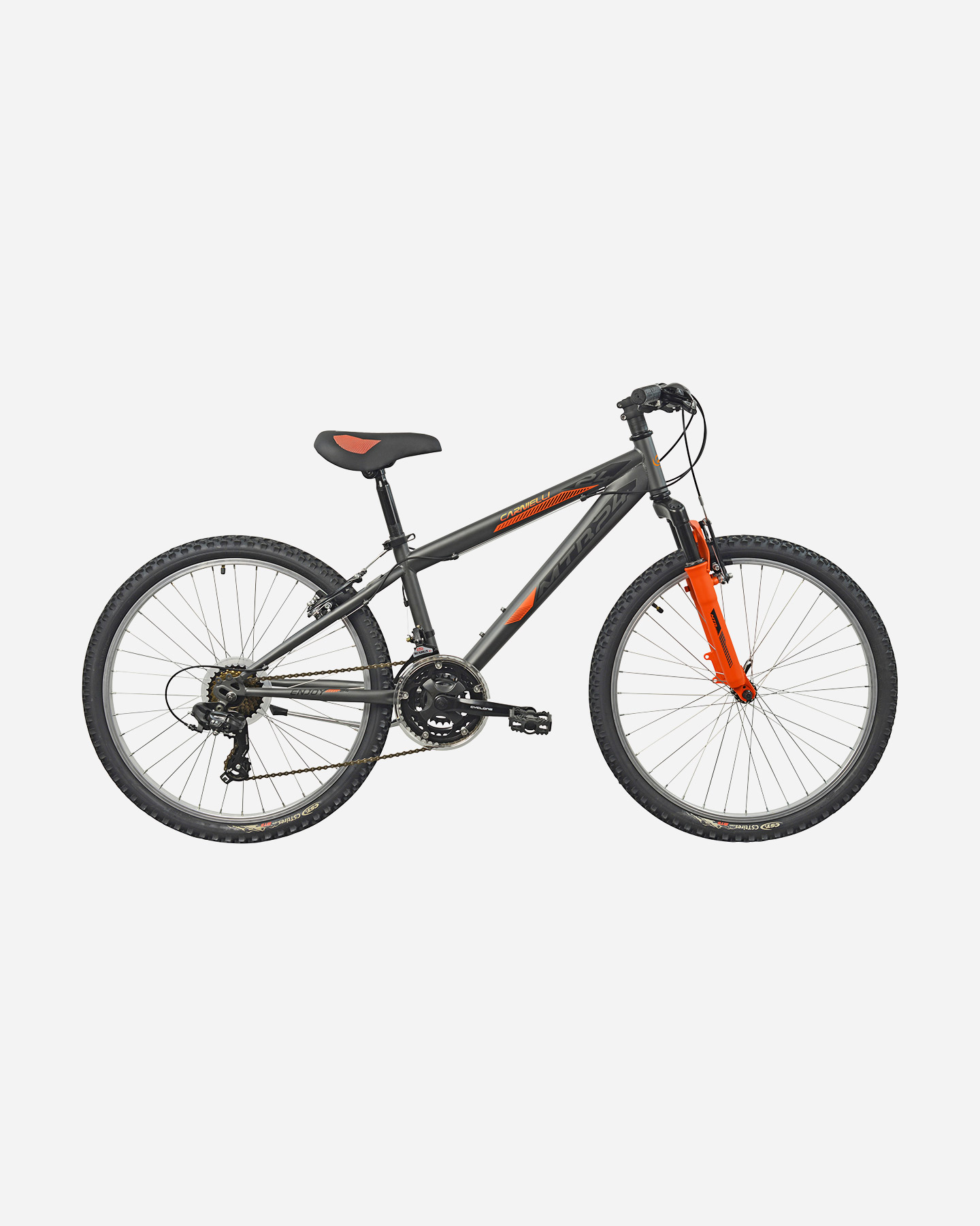 Bici junior CARNIELLI MOUNTAIN BIKE 24 JR - Grigio - 0 | Cisalfa Sport