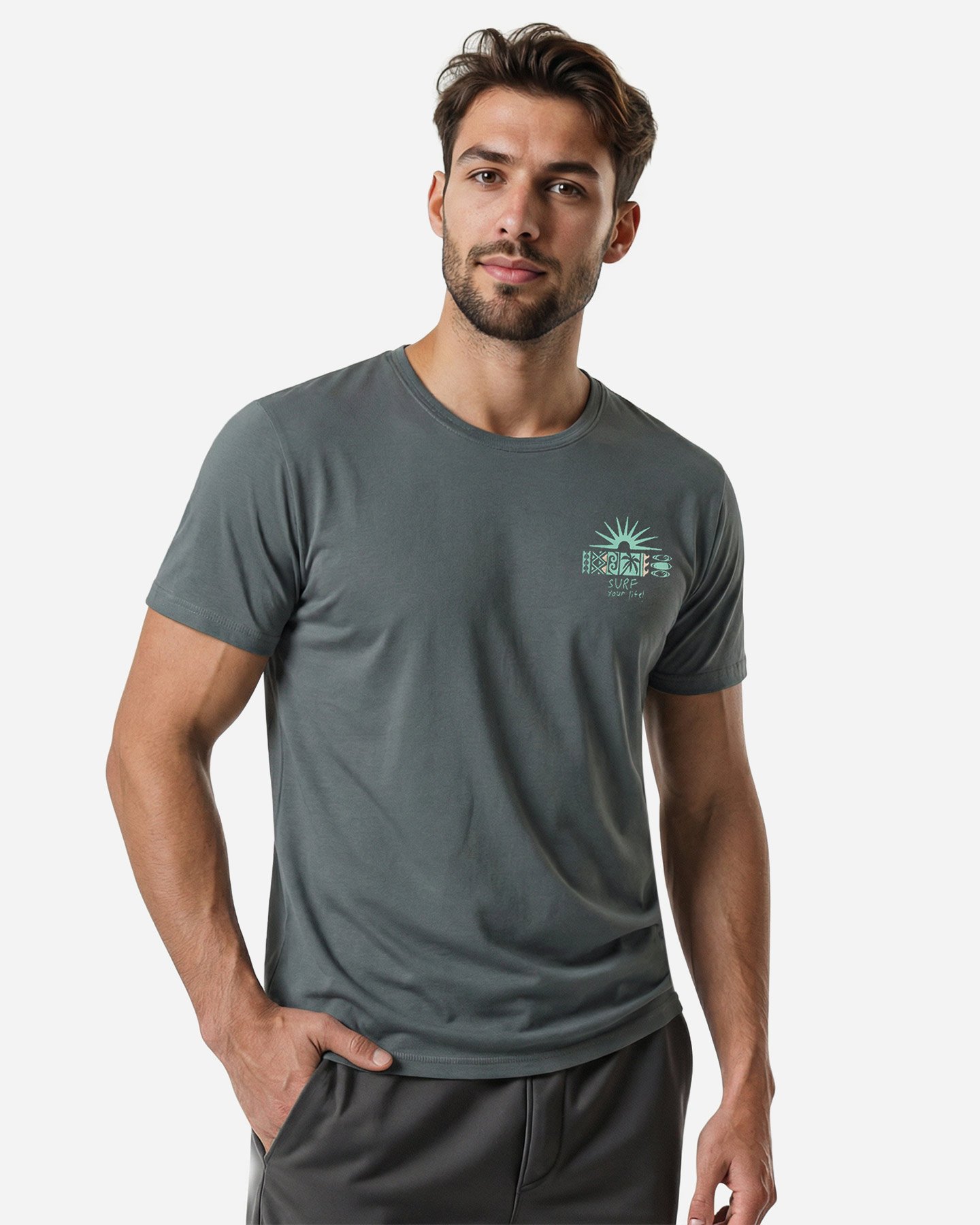 T-shirt MISTRAL ADVENTURE DIVISION M - Verde - 2 | Cisalfa Sport