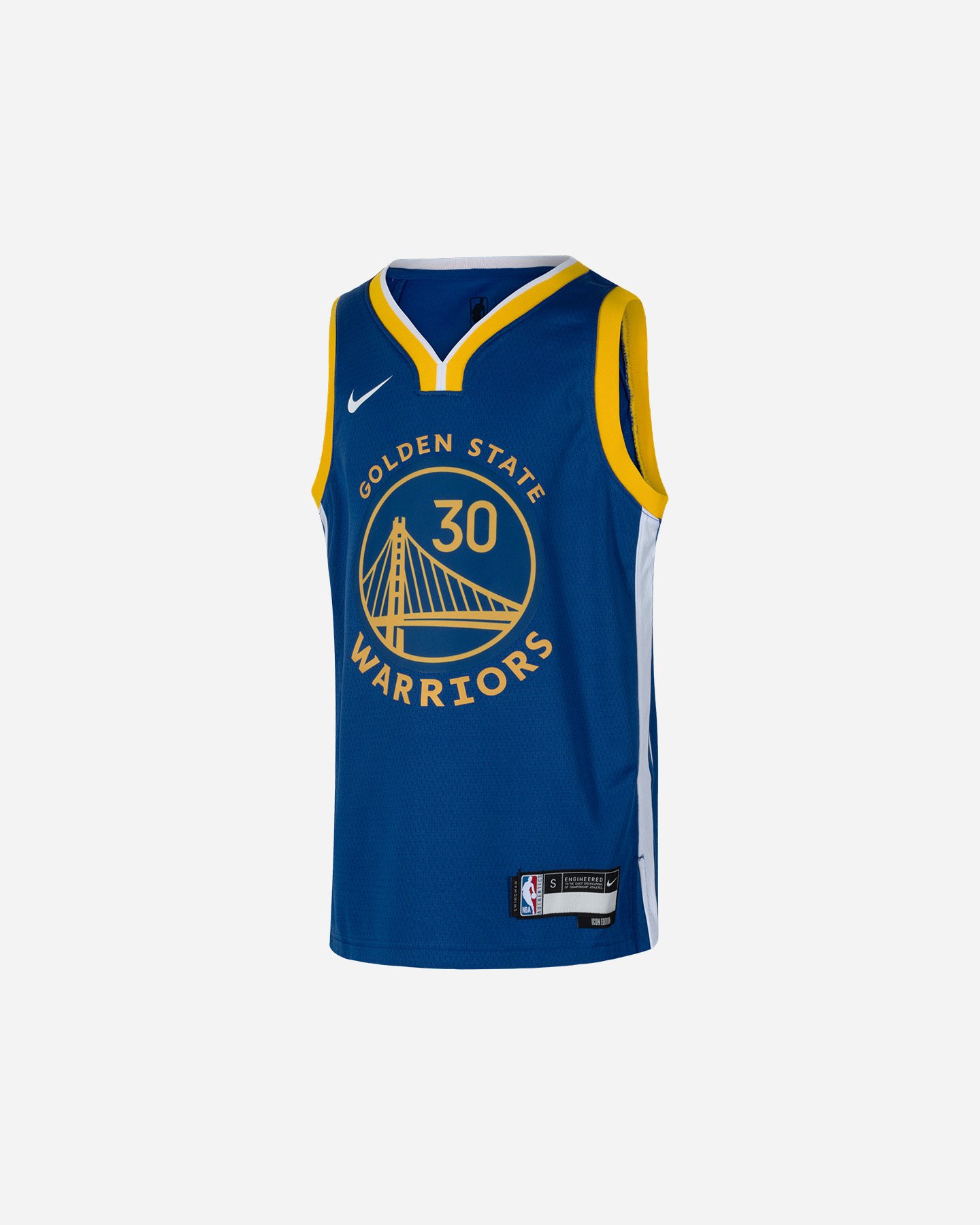 Canotta basket NIKE ICON SWINGMAN GOLDEN STATE WARRIORS STEPHEN CURRY JR - Blu royal - 0 | Cisalfa Sport