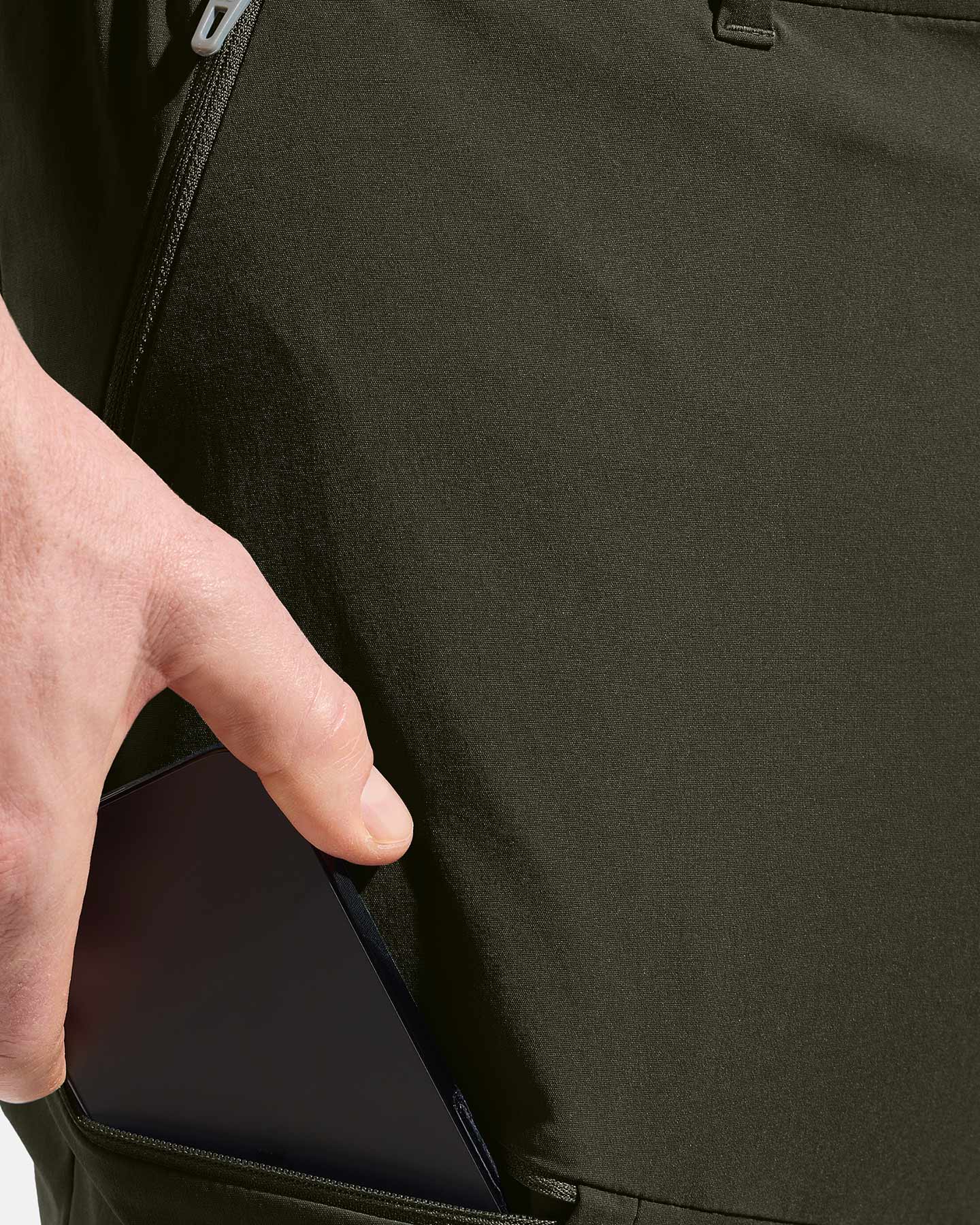 Pantalone outdoor ODLO ASCENT LIGHT M - Verde - 5 | Cisalfa Sport