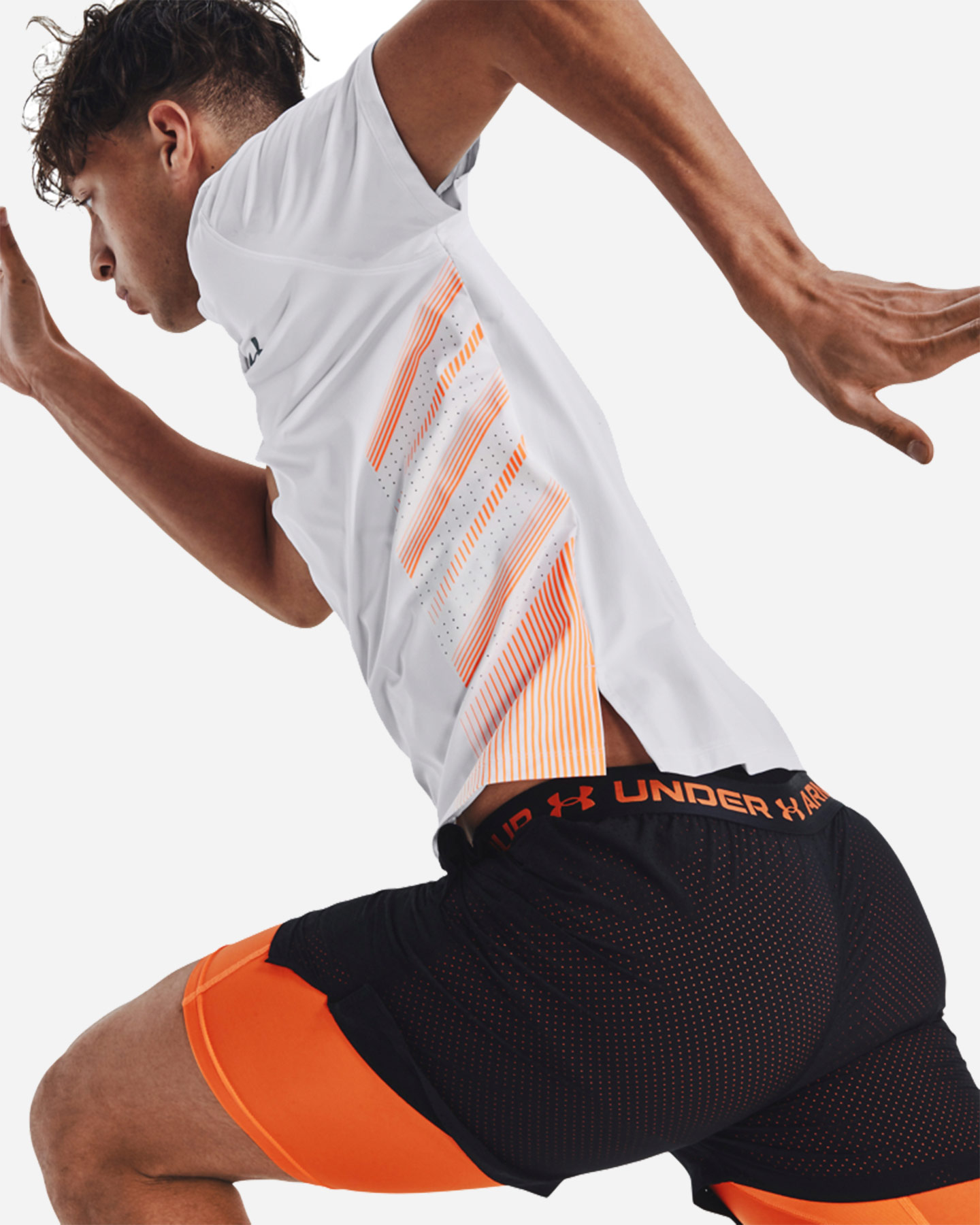 T-shirt running UNDER ARMOUR ISO-CHILL LASER HEAT M - 2 | Cisalfa Sport