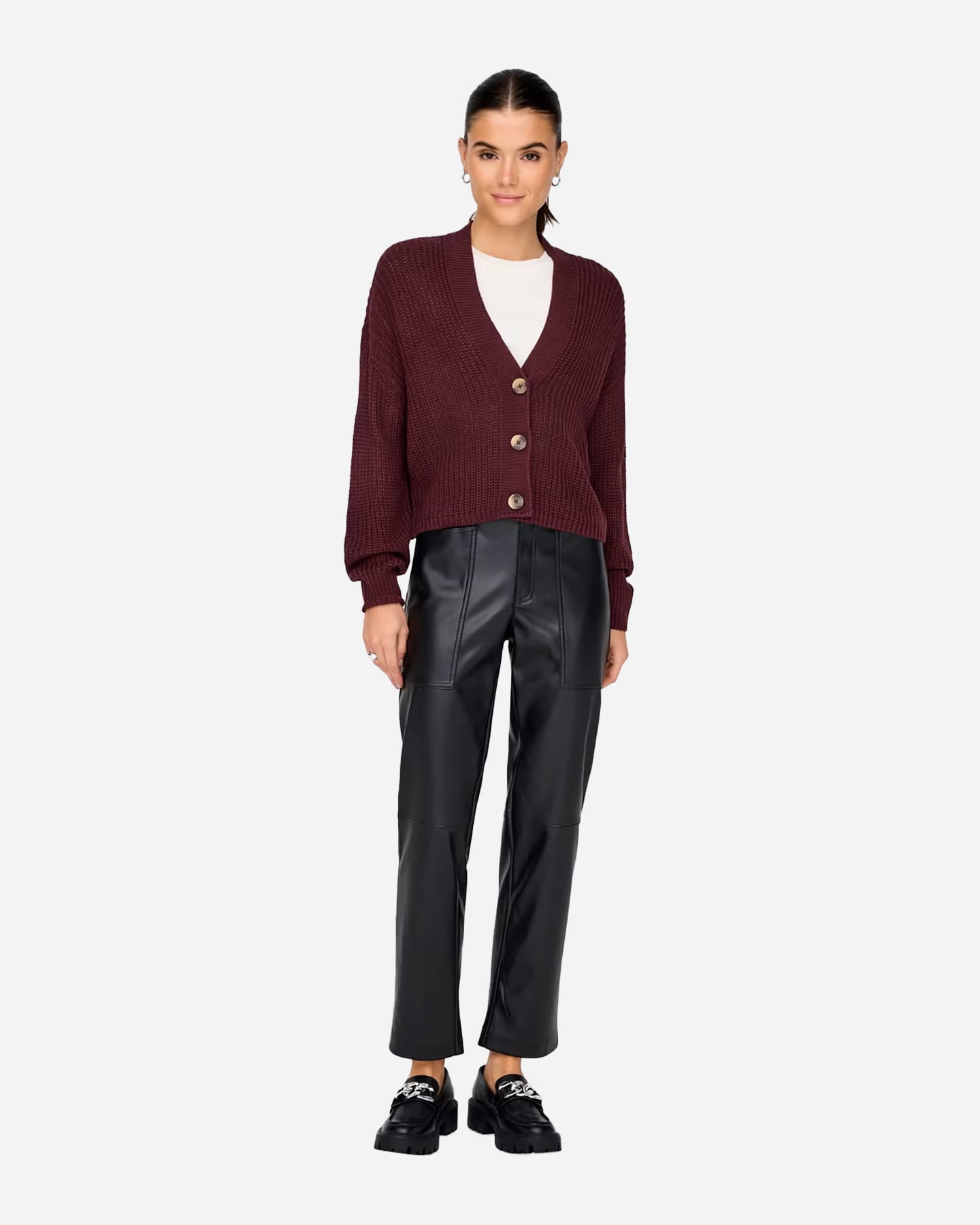 Cardigan ONLY CAROL W - Rosso - 3 | Cisalfa Sport