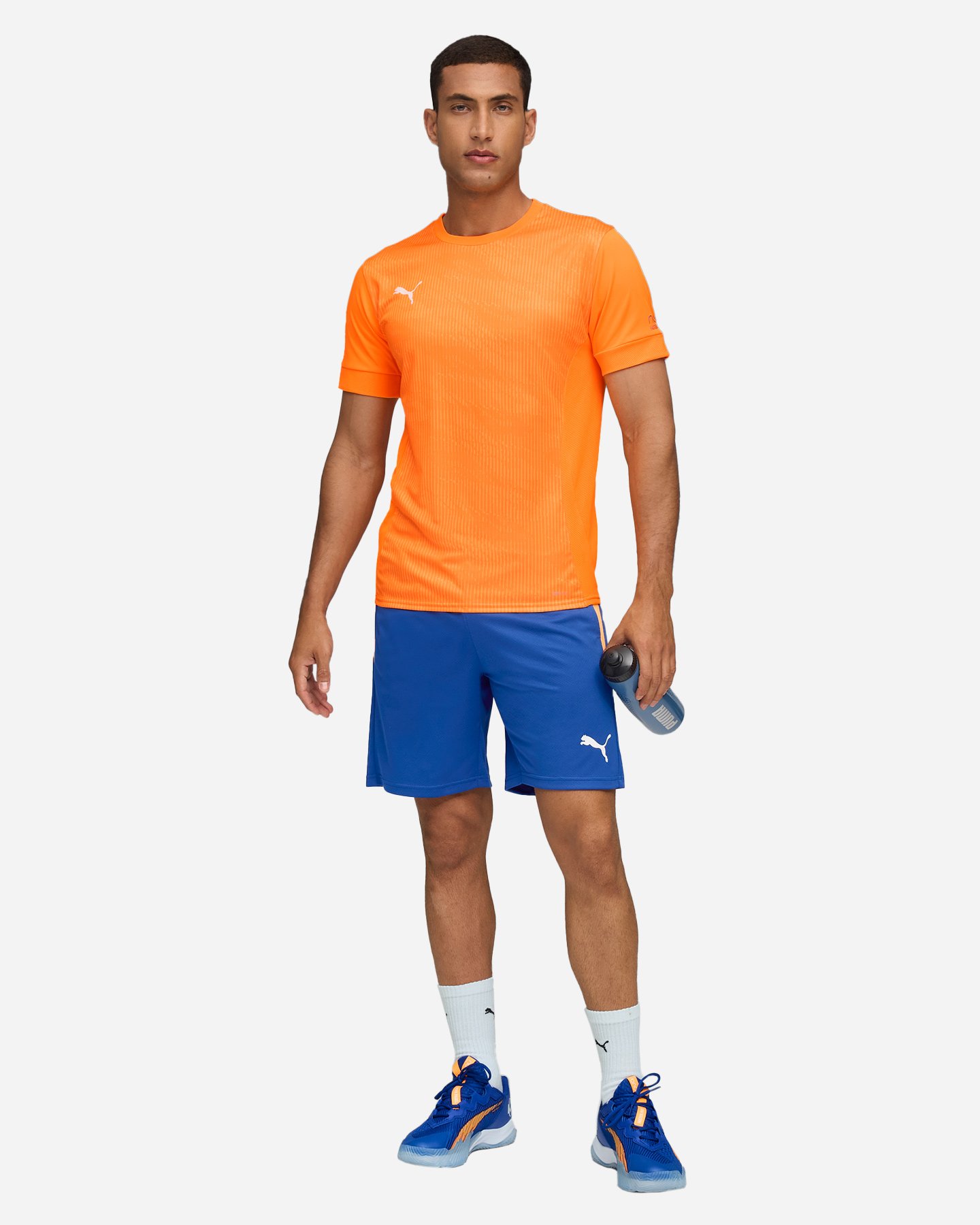 T-shirt tennis PUMA INDIVIDUAL PADEL M - Arancione - 3 | Cisalfa Sport