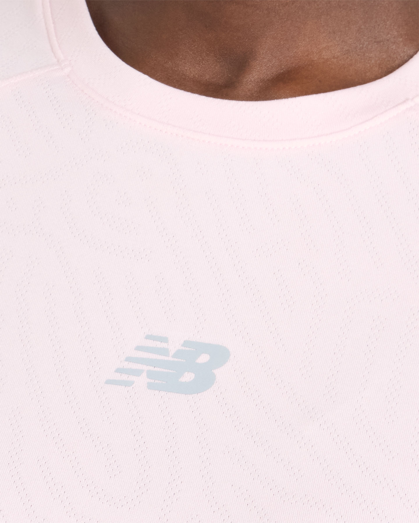 T-shirt running NEW BALANCE JACQUARD W - Rosa - 3 | Cisalfa Sport