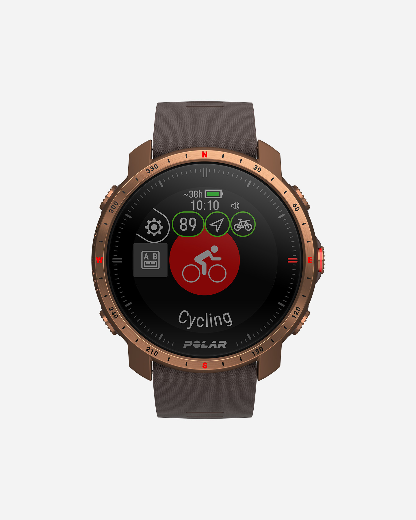 Orologio multifunzione POLAR GRIT X PRO ZAFFIRO M/L - Marrone - 1 | Cisalfa Sport