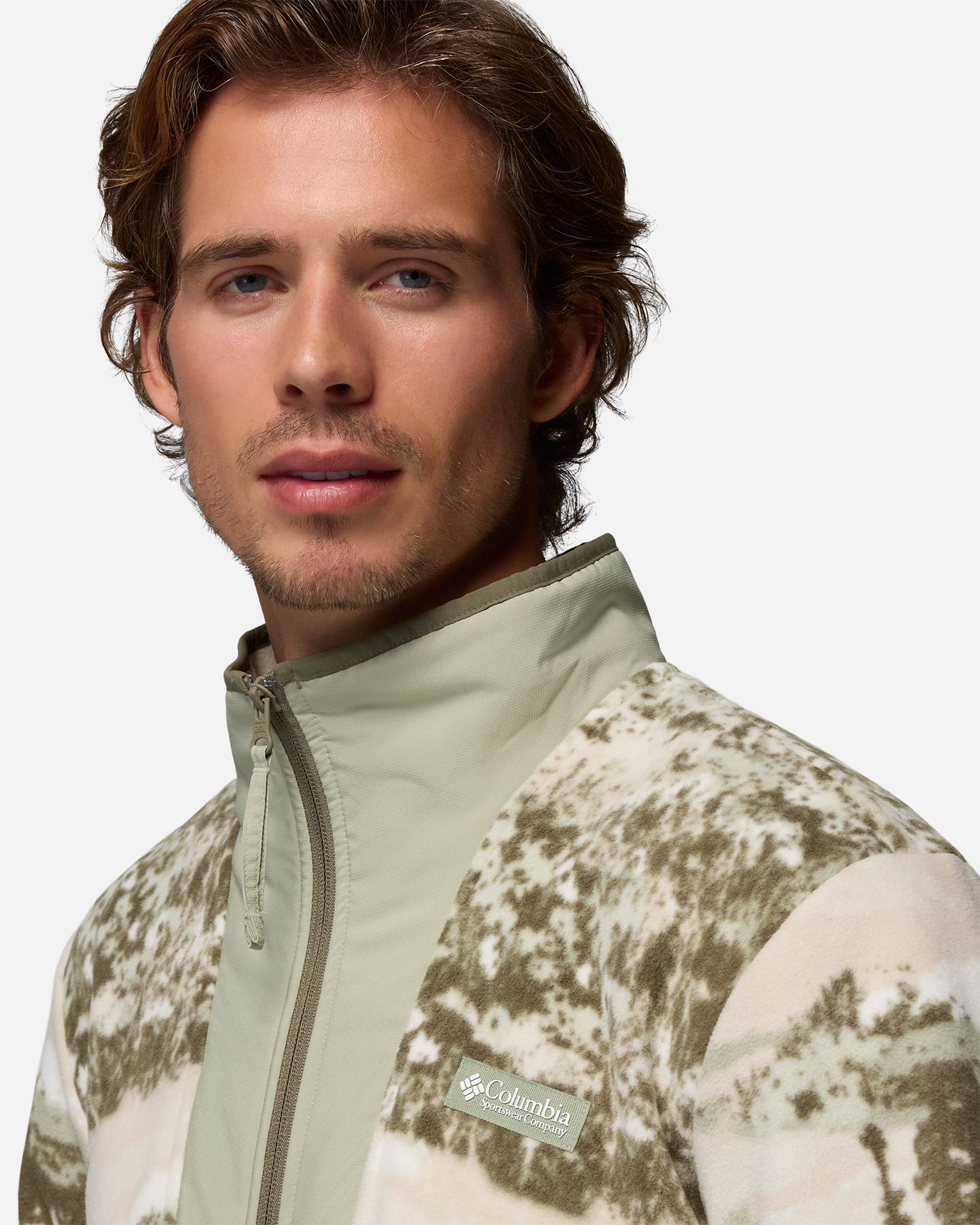 Pile COLUMBIA SEQUOIA GROVE PRINTED M - Verde - 4 | Cisalfa Sport