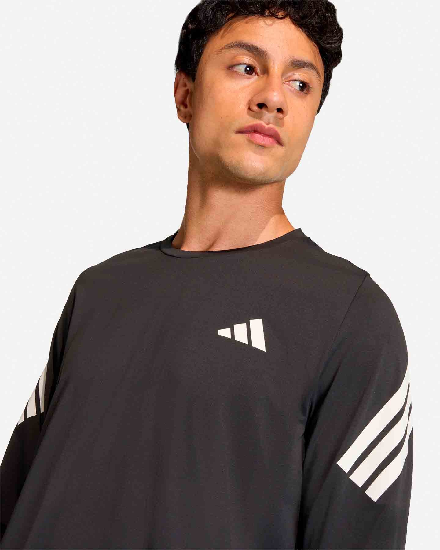 Maglia running ADIDAS ADI365 ICON M - Nero - 4 | Cisalfa Sport