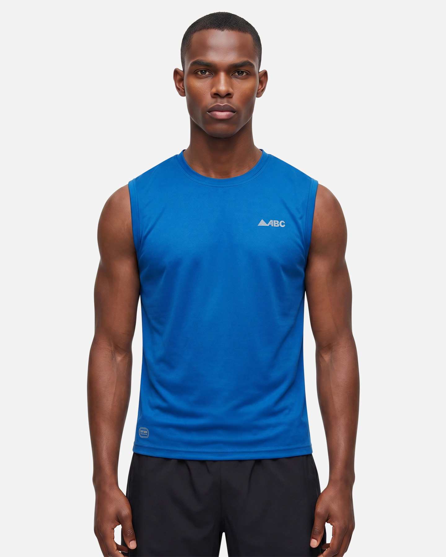Canotta running ABC ESSENTIAL M - Blu - 2 | Cisalfa Sport
