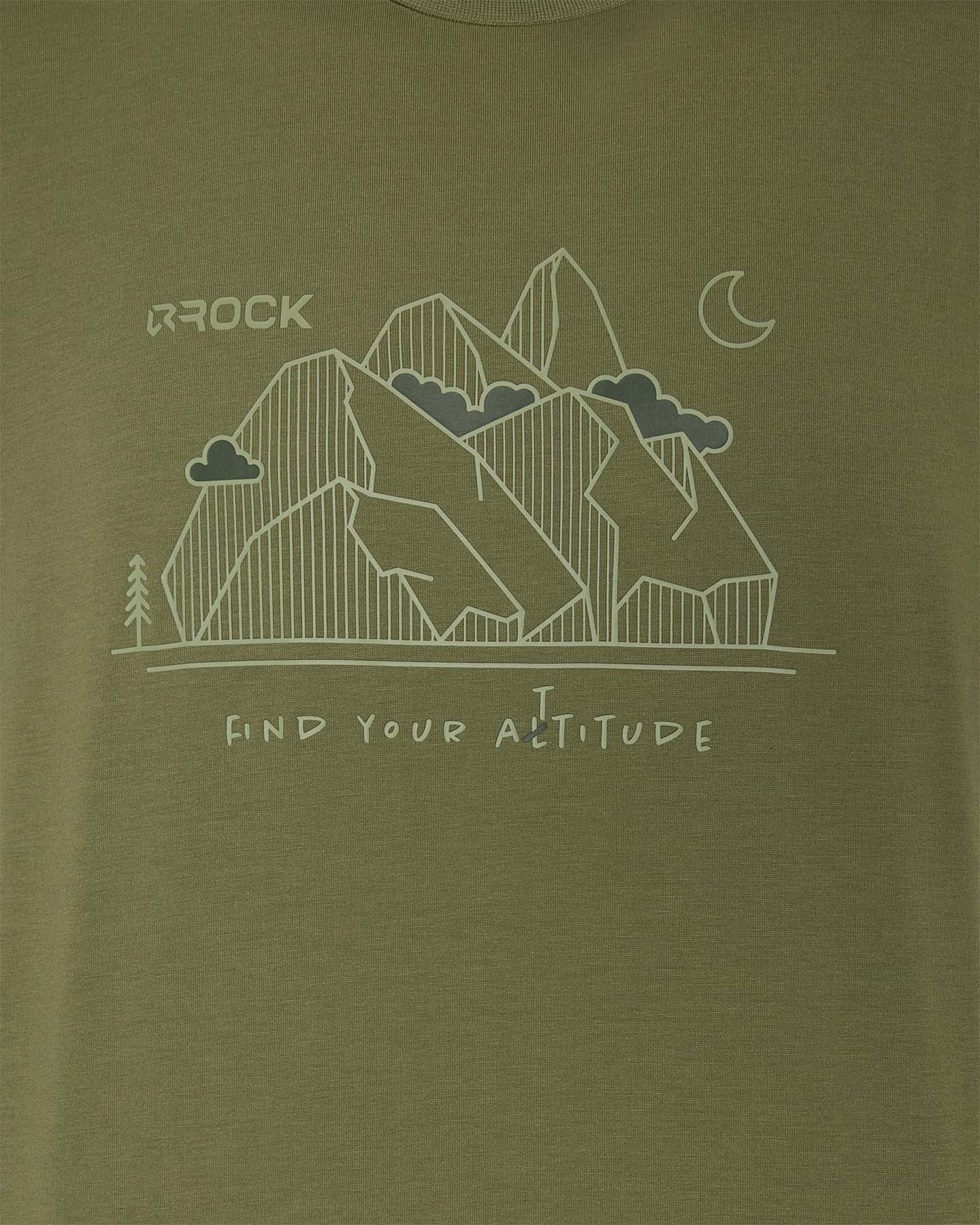 T-shirt ROCK EXPERIENCE TOWANDA M - Verde - 2 | Cisalfa Sport