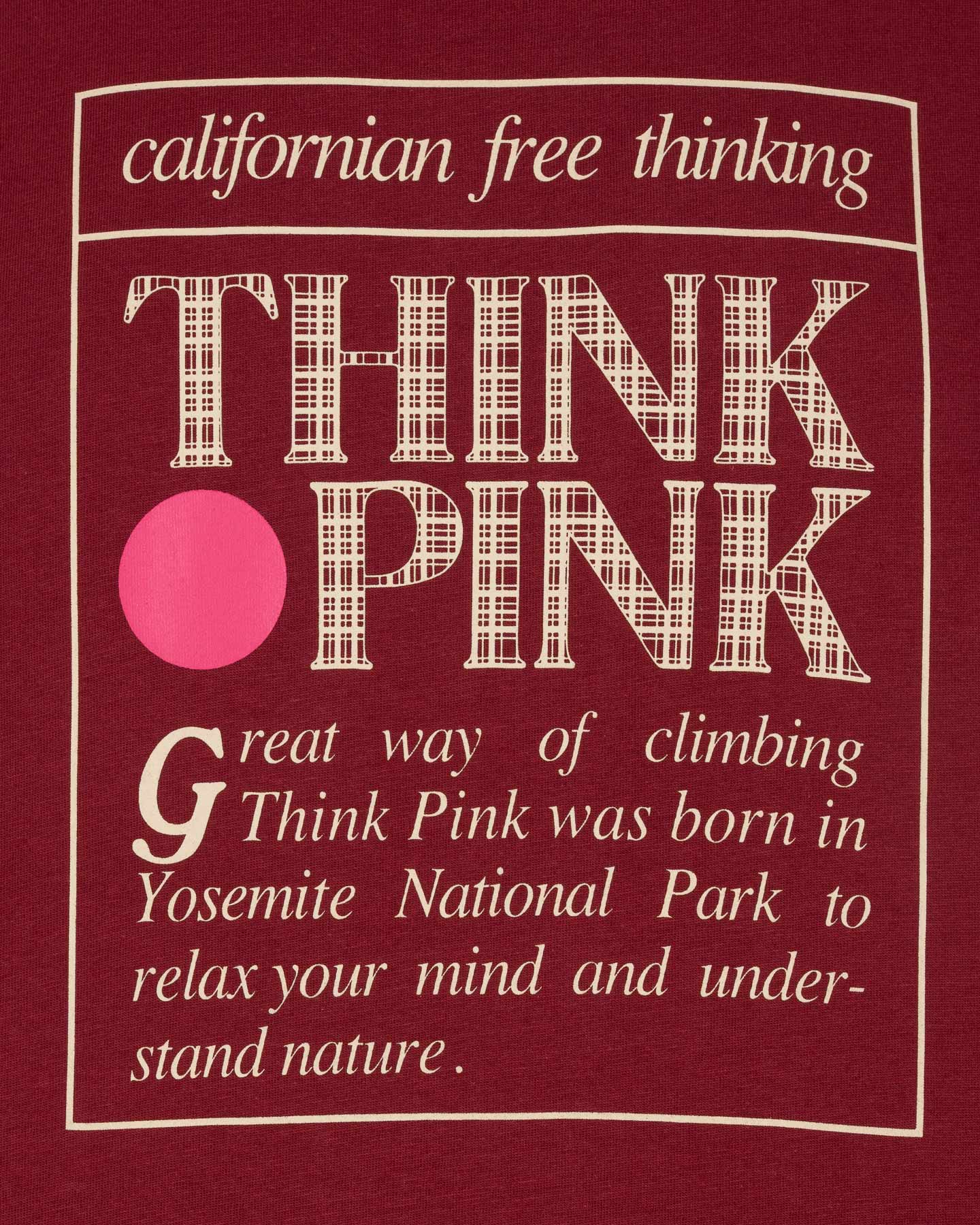 T-shirt THINK PINK GOPCORE M - Rosso - 2 | Cisalfa Sport