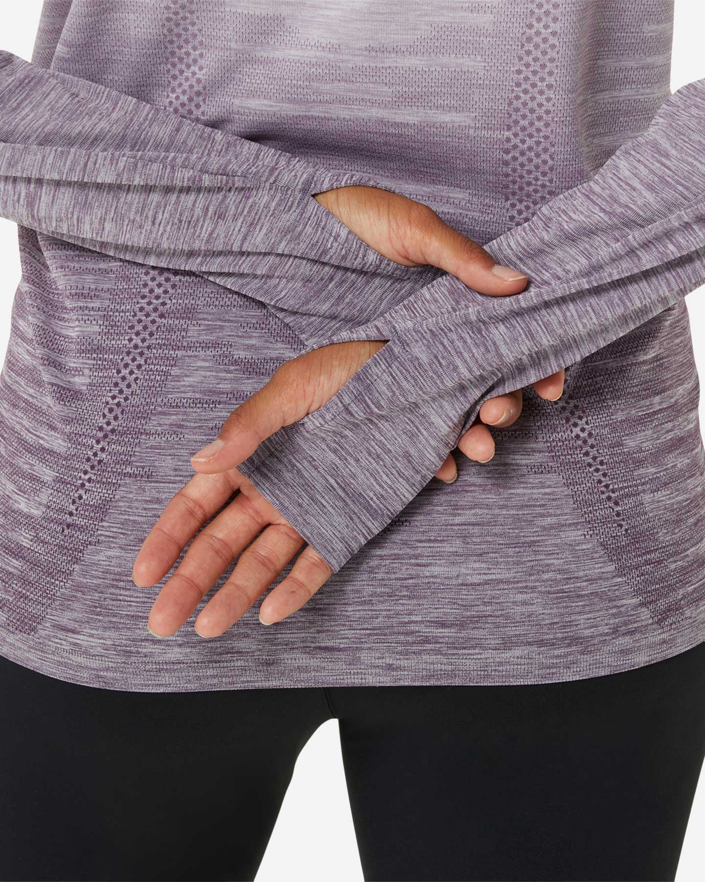 Maglia running ASICS SEAMLESS LS W - Rosa - 4 | Cisalfa Sport