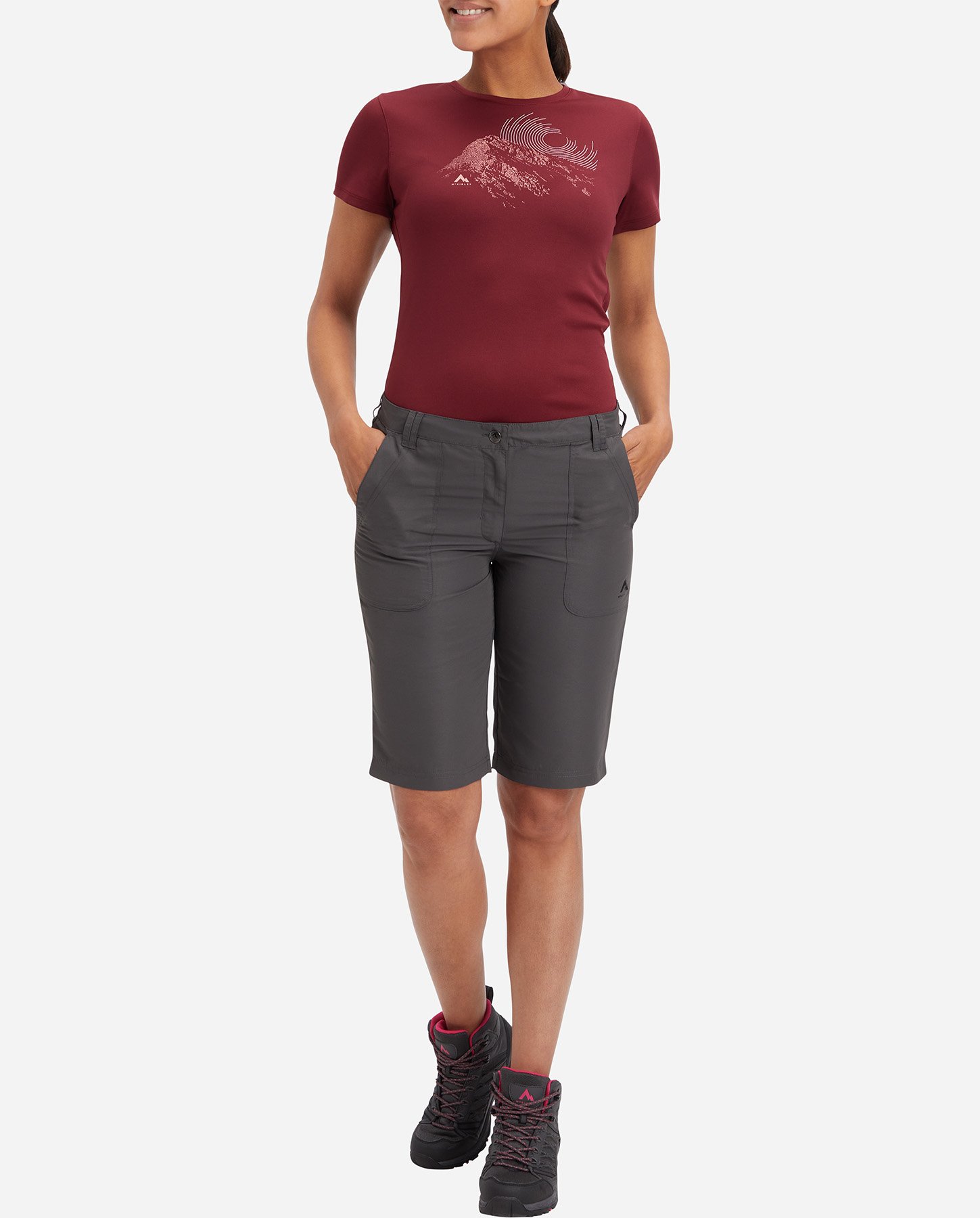 Pantaloncini MCKINLEY SANNA W - Antracite - 3 | Cisalfa Sport