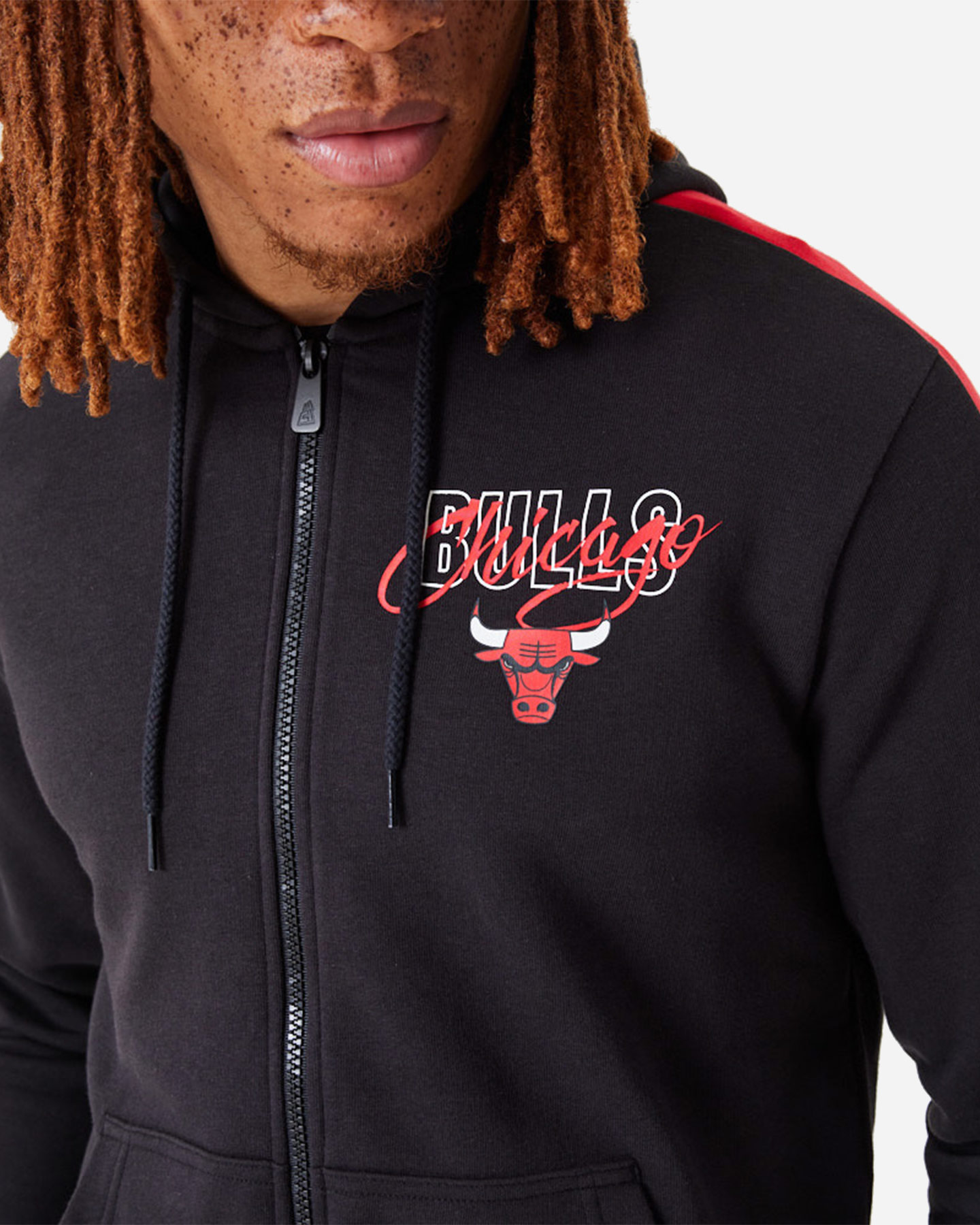 Felpa NEW ERA SCRIPT CHICAGO BULLS  - Nero - 4 | Cisalfa Sport