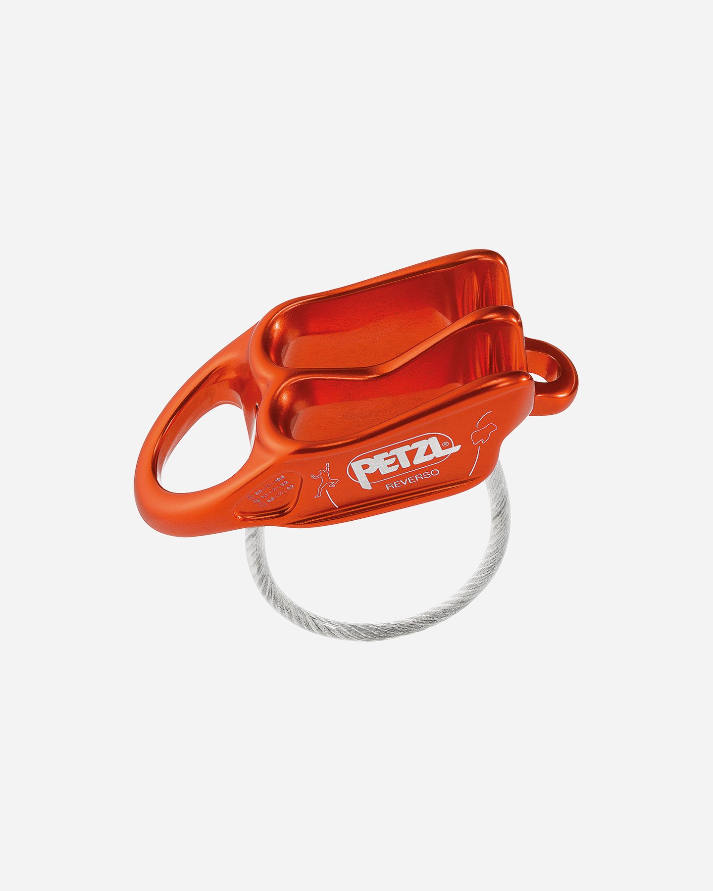 Discensore PETZL REVERSO 4  - Rosso - 0 | Cisalfa Sport