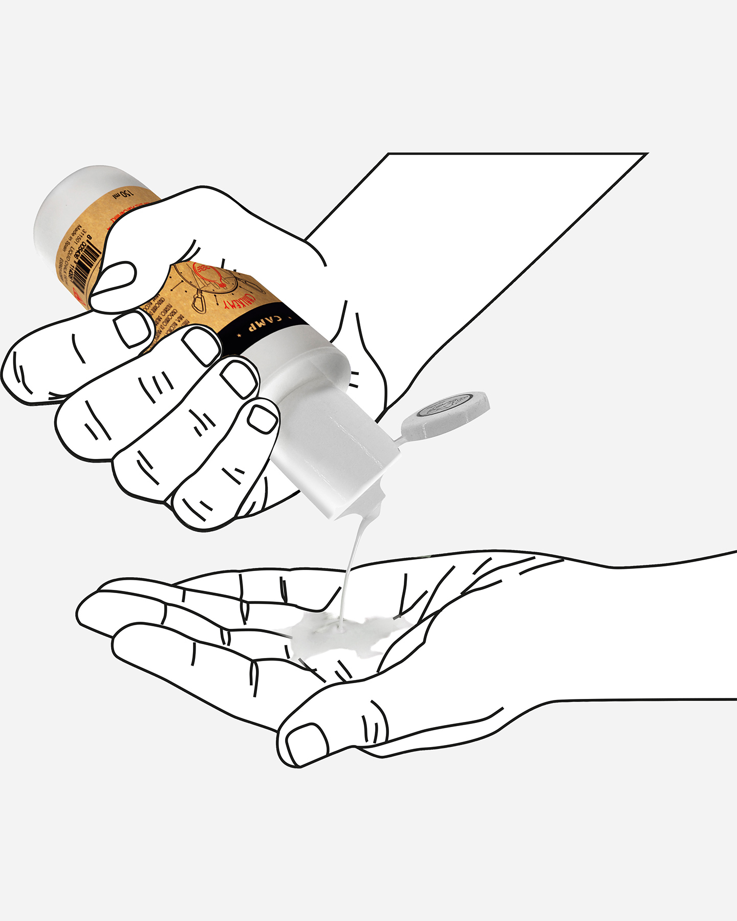 Accessorio arrampicata CAMP LIQUIDA  - Bianco - 2 | Cisalfa Sport