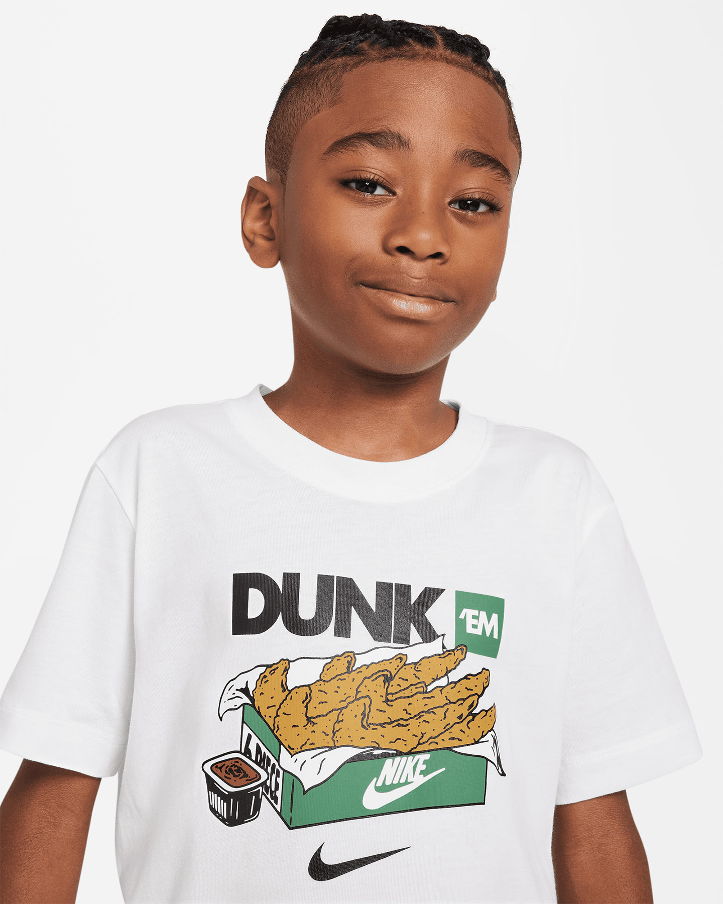 T-shirt NIKE GRAPHIC JR - Bianco - 2 | Cisalfa Sport