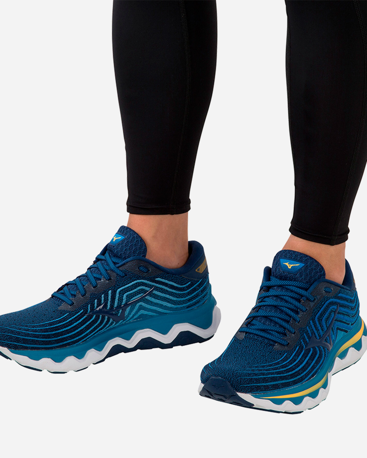 Scarpe running MIZUNO WAVE HORIZON 6 M - Blu - 5 | Cisalfa Sport