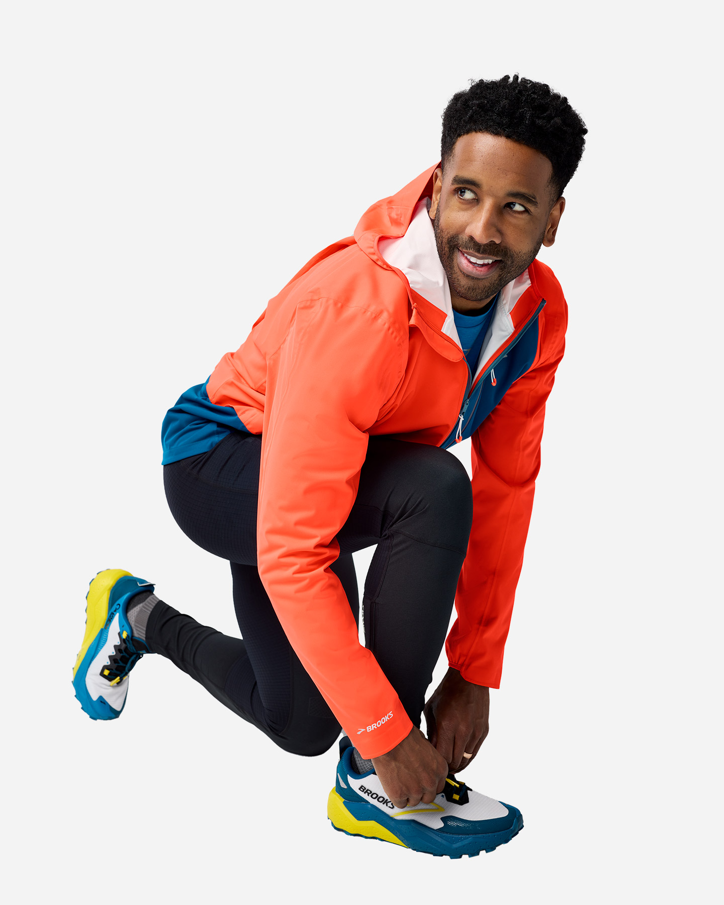 Giacca running BROOKS HIGH POINT WATERPROOF 2.0 M - Color mix - 4 | Cisalfa Sport