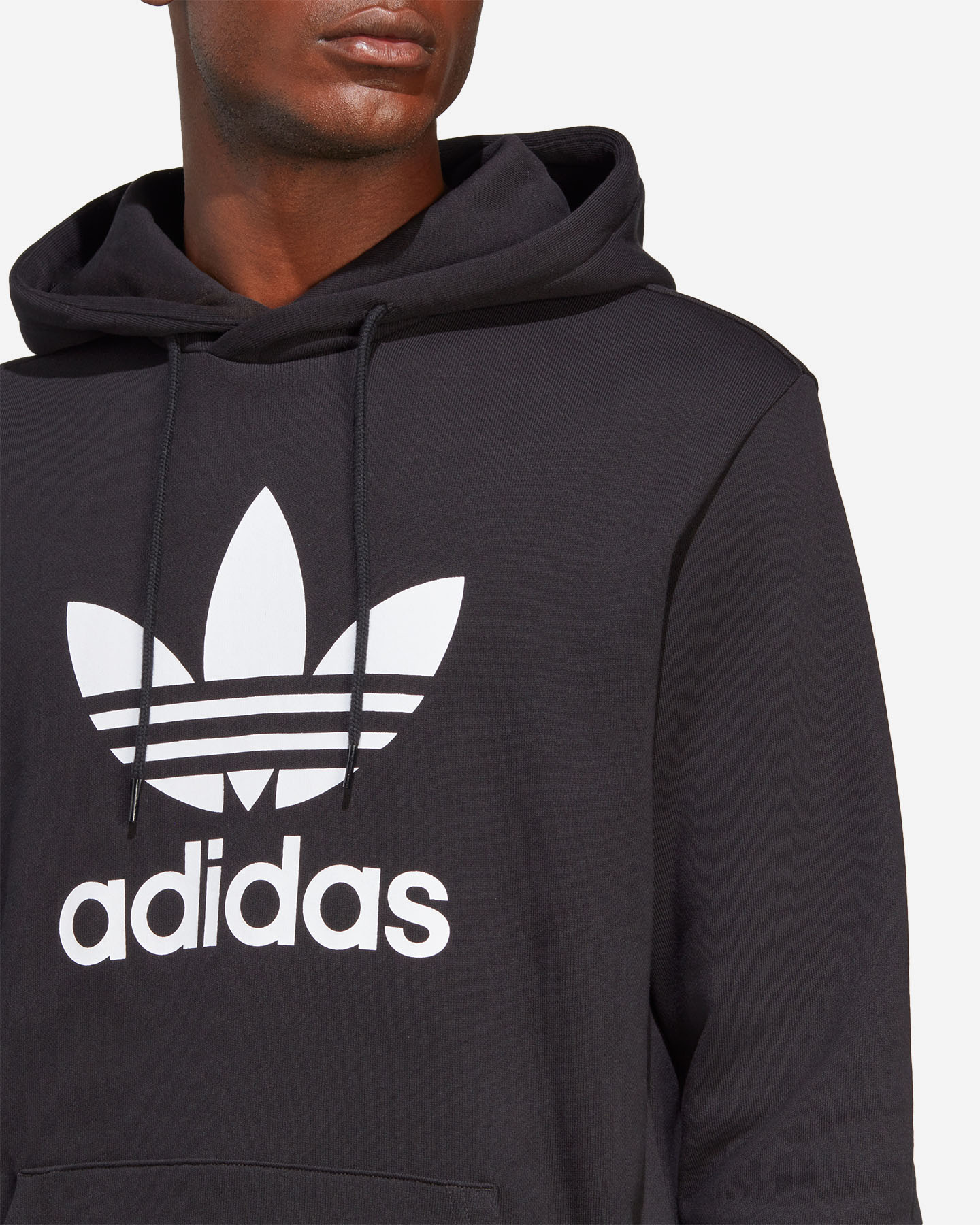 Felpa ADIDAS TREFOIL M - Nero - 3 | Cisalfa Sport