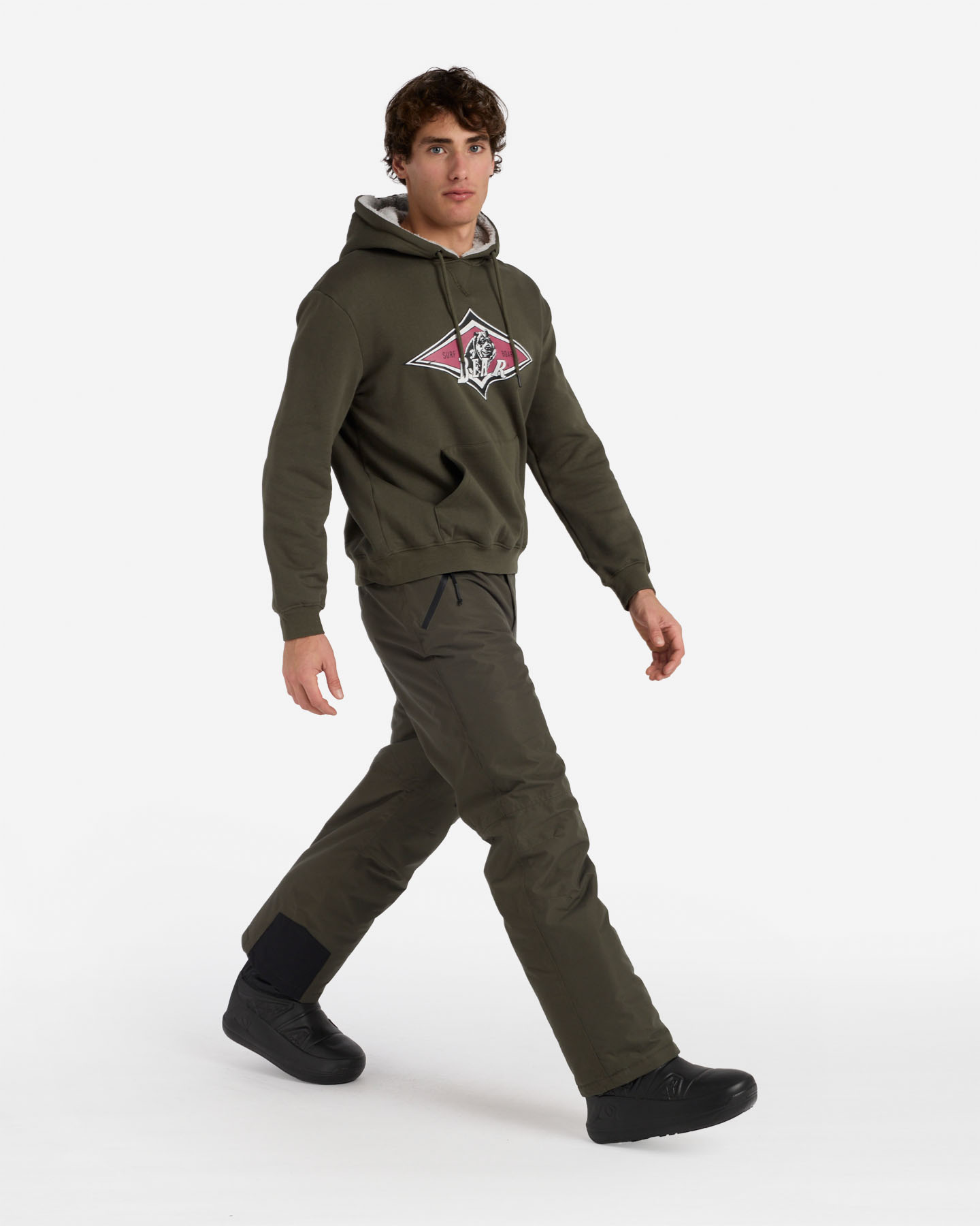 Pile sci BEAR SNOW ESSENTIAL M - Grigio - 4 | Cisalfa Sport