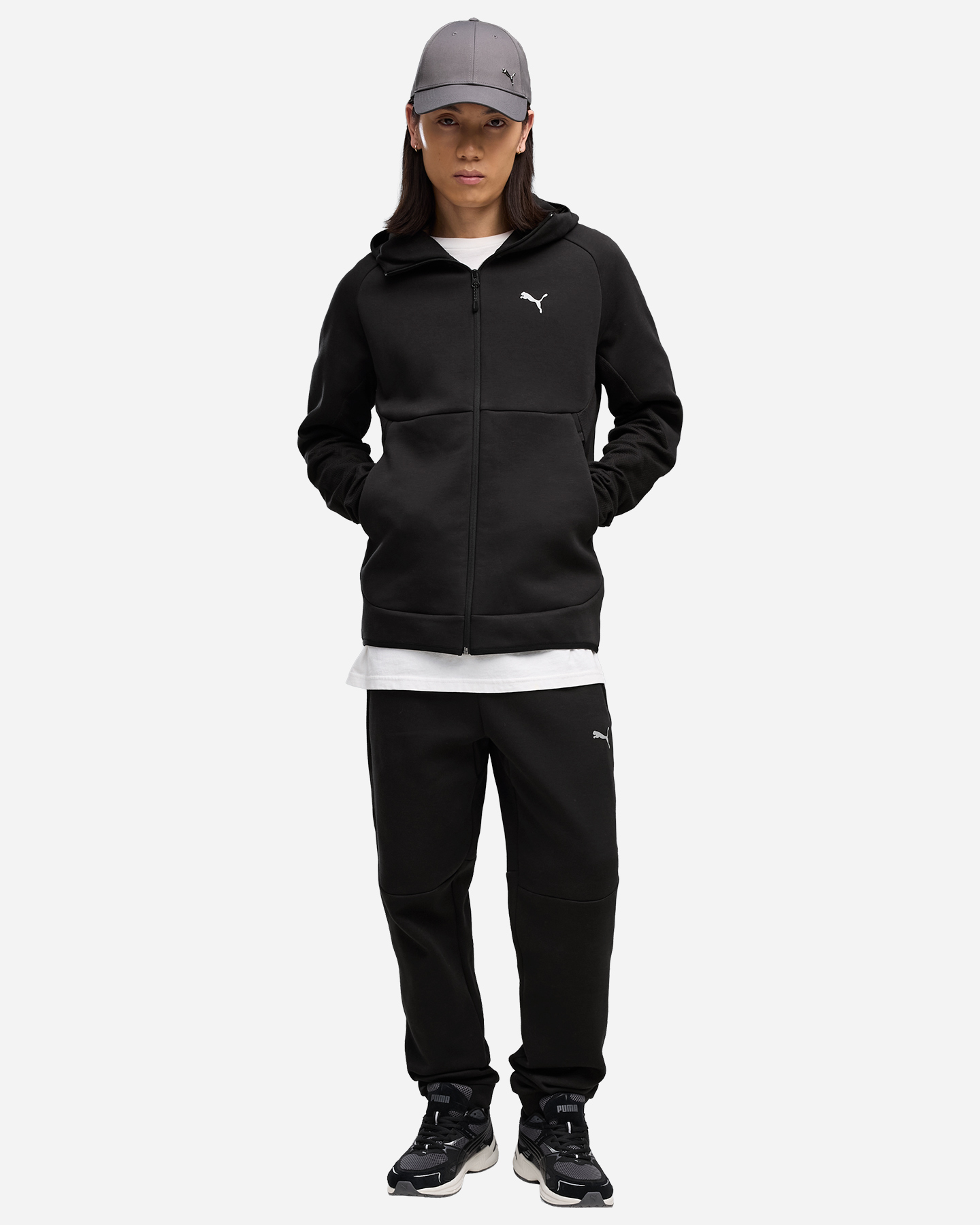 Felpa PUMA TECH M - Nero - 4 | Cisalfa Sport