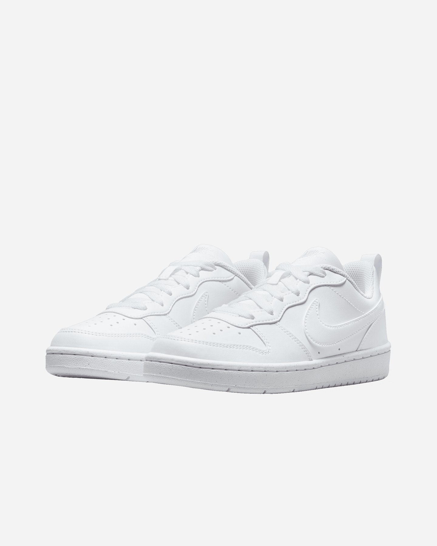 Scarpe sneakers NIKE COURT BOROUGH LOW RECRAFT GS JR - Bianco - 1 | Cisalfa Sport