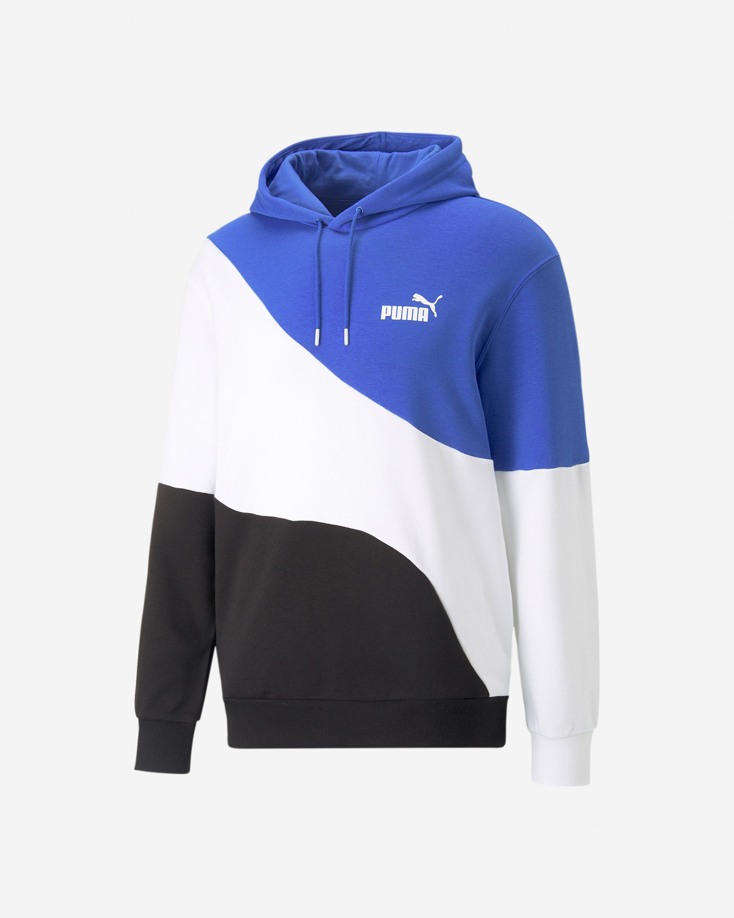 Felpa PUMA POWER 3COLORS M - Blu - 0 | Cisalfa Sport
