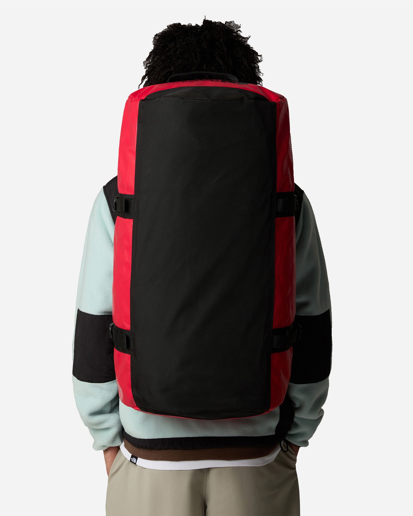 Borsa THE NORTH FACE BASE CAMP DUFFEL M  - Rosso - 5 | Cisalfa Sport