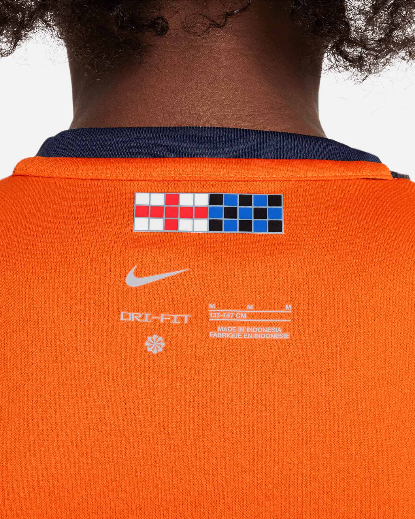 Maglia calcio ufficiale NIKE DRI FIT INTER THIRD 23-24 JR - Arancione - 4 | Cisalfa Sport