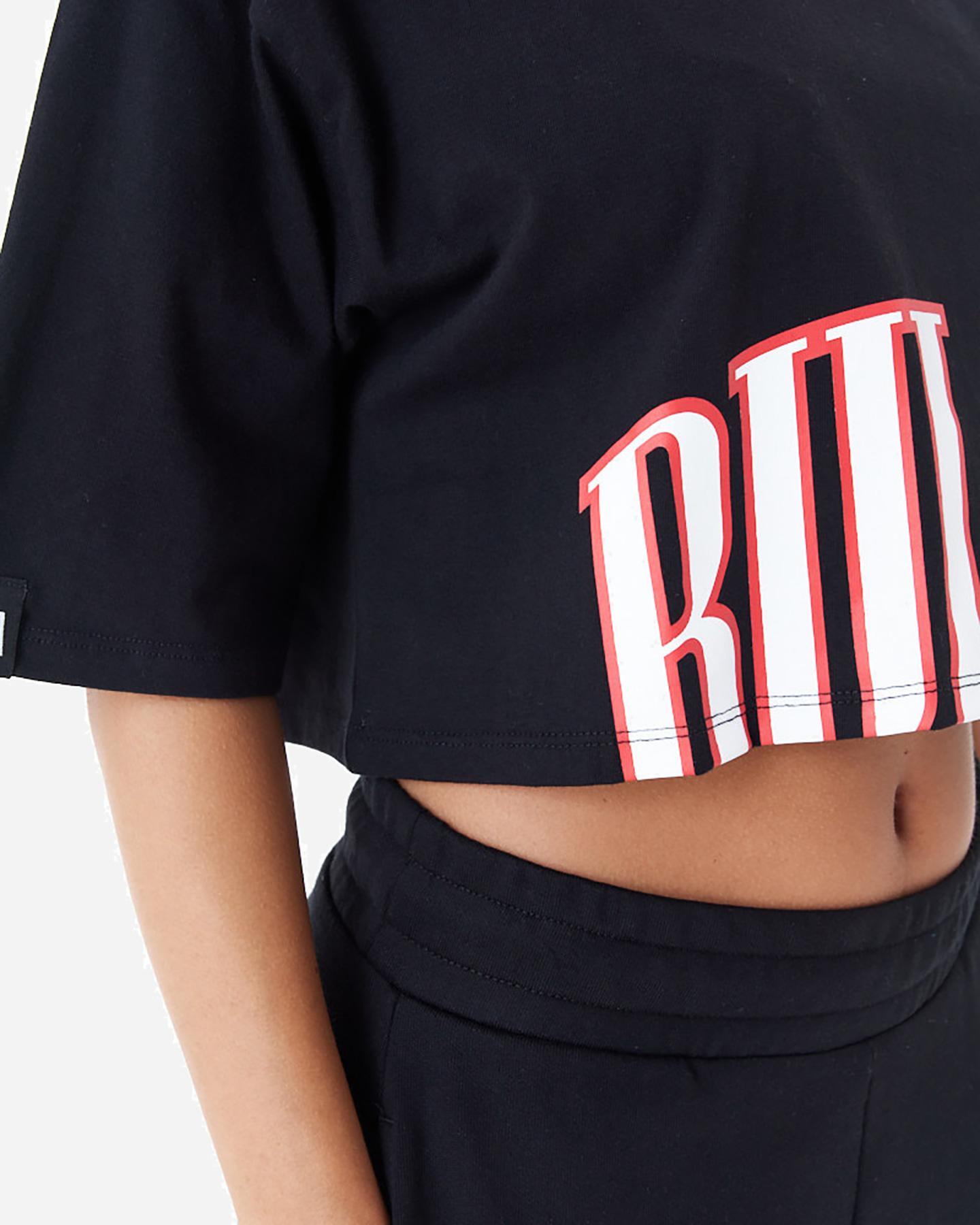 T-shirt NEW ERA CROP CHICAGO BULLS W - Nero - 5 | Cisalfa Sport