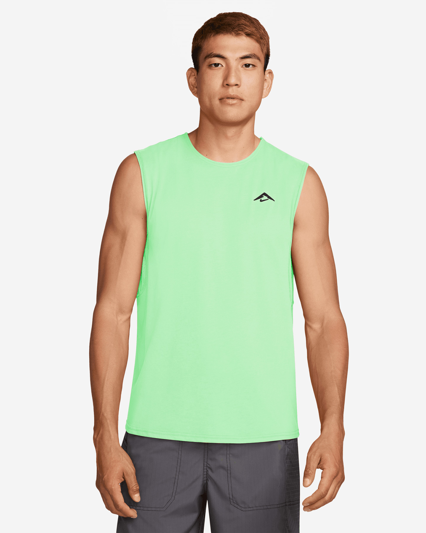 Canotta running NIKE DRI FI SOLAR M - Verde - 0 | Cisalfa Sport