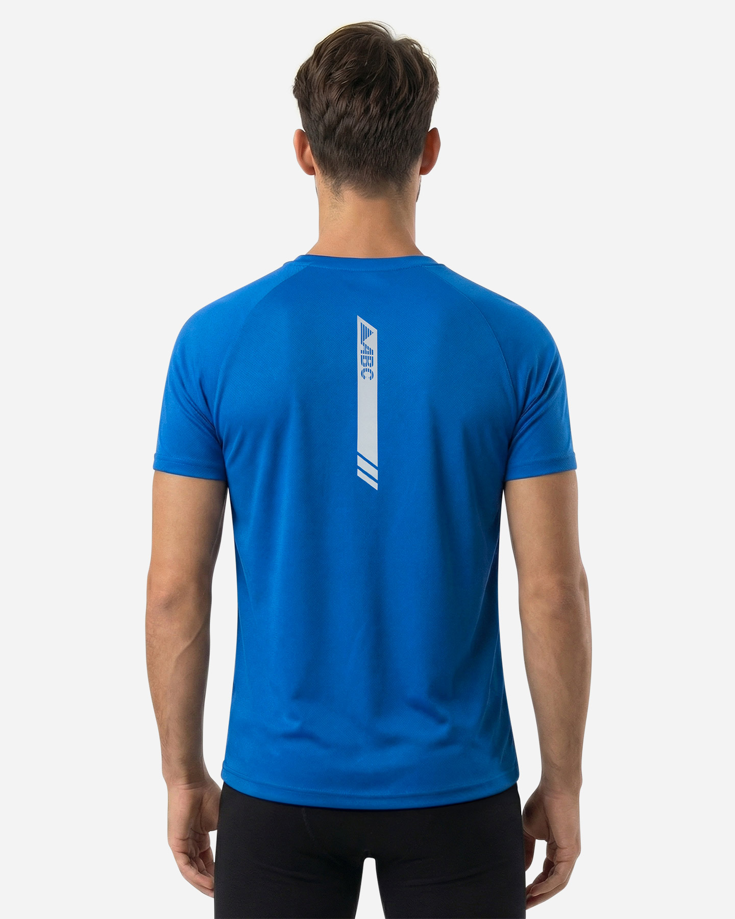T-shirt running ABC ESSENTIAL M - Blu - 3 | Cisalfa Sport