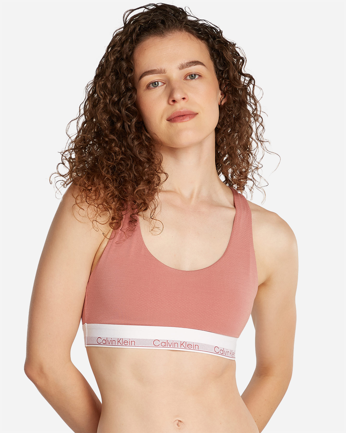 Reggiseno CALVIN KLEIN UNDERWEAR UNLINED BRALETTE W - Rosa - 2 | Cisalfa Sport