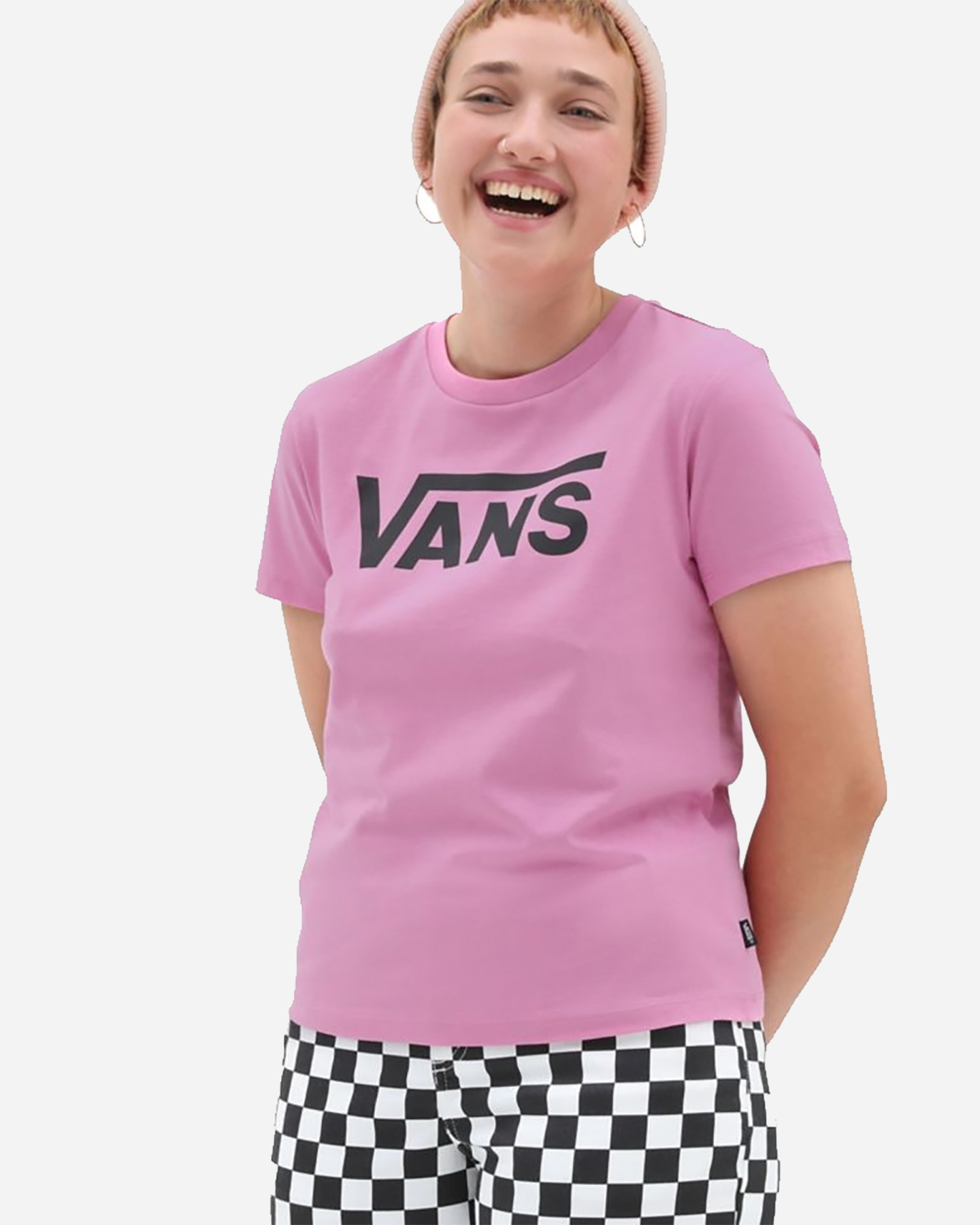 T-shirt VANS FLYING V W - Rosa - 2 | Cisalfa Sport