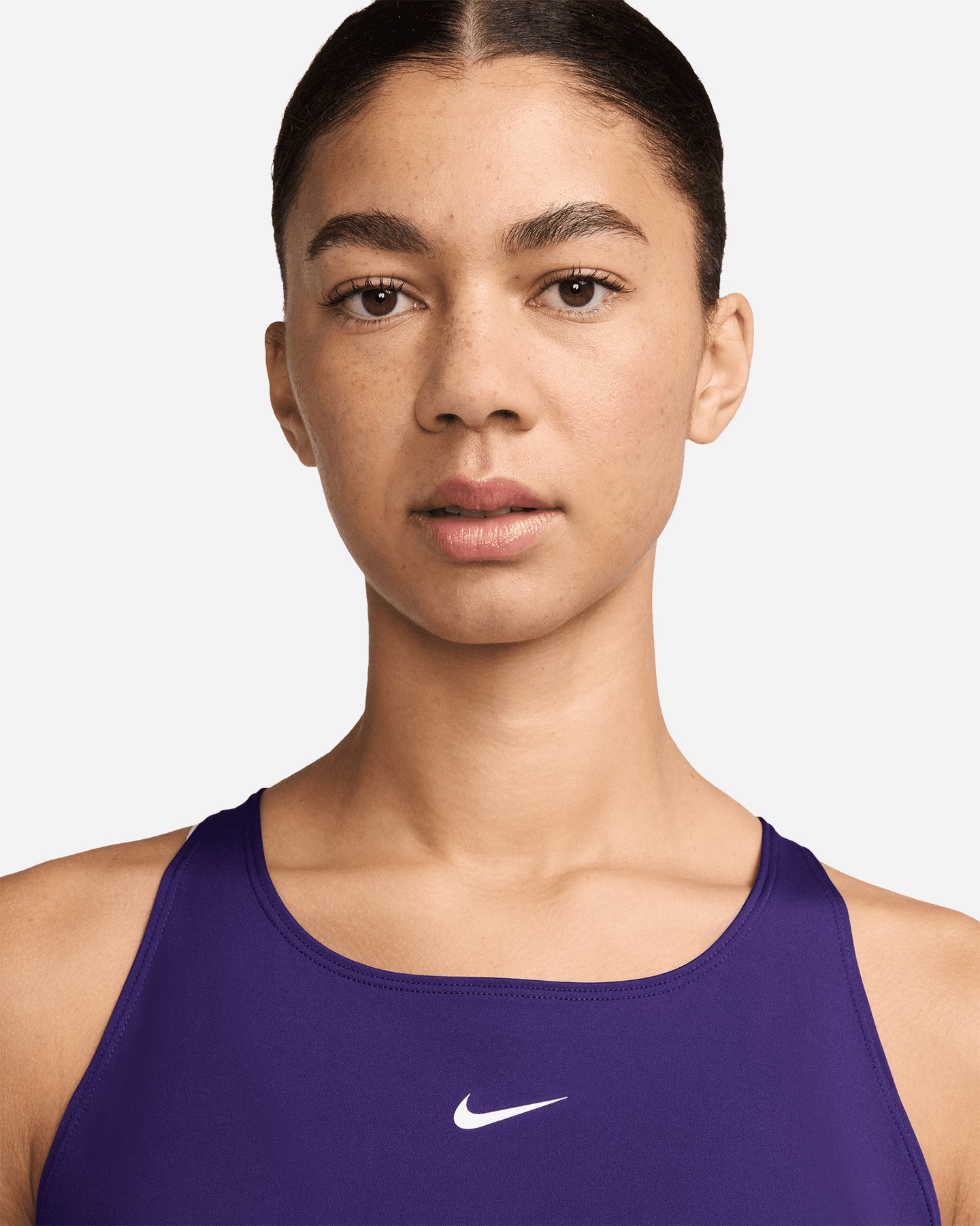 Canotta training NIKE DRI FIT ELASTIC PRO W - Viola - 2 | Cisalfa Sport