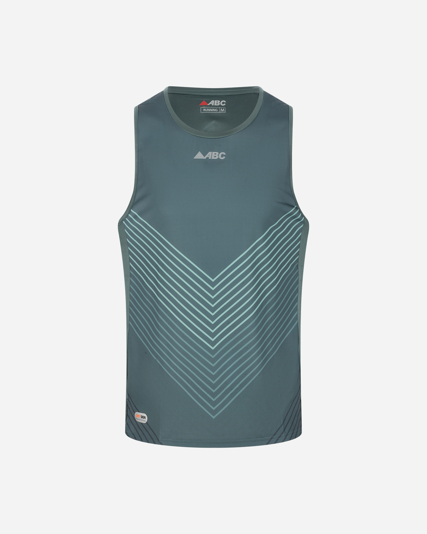 Canotta running ABC ESSENTIAL M - Verde - 0 | Cisalfa Sport