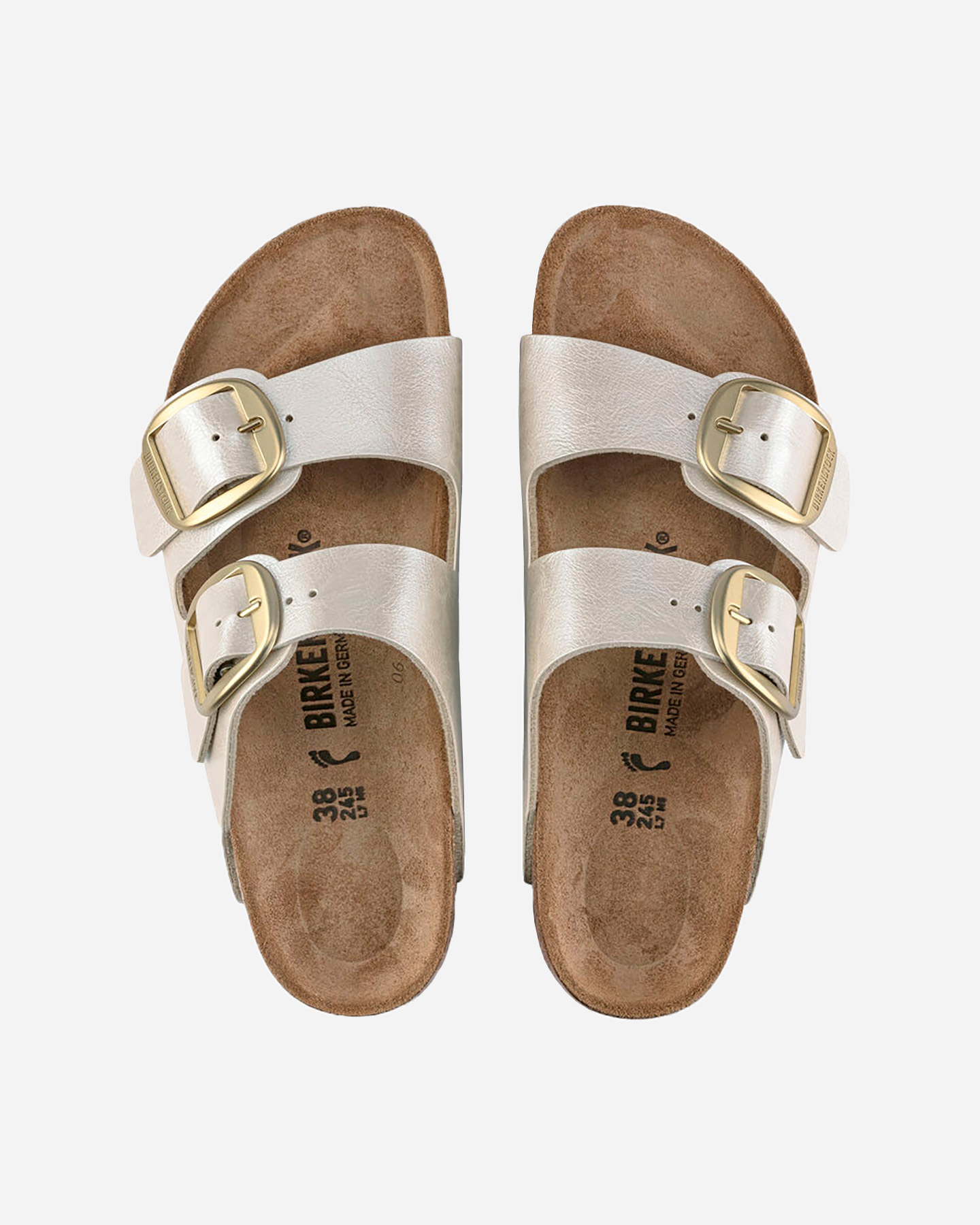 Sandali BIRKENSTOCK ARIZONABUC W - Bianco - 2 | Cisalfa Sport